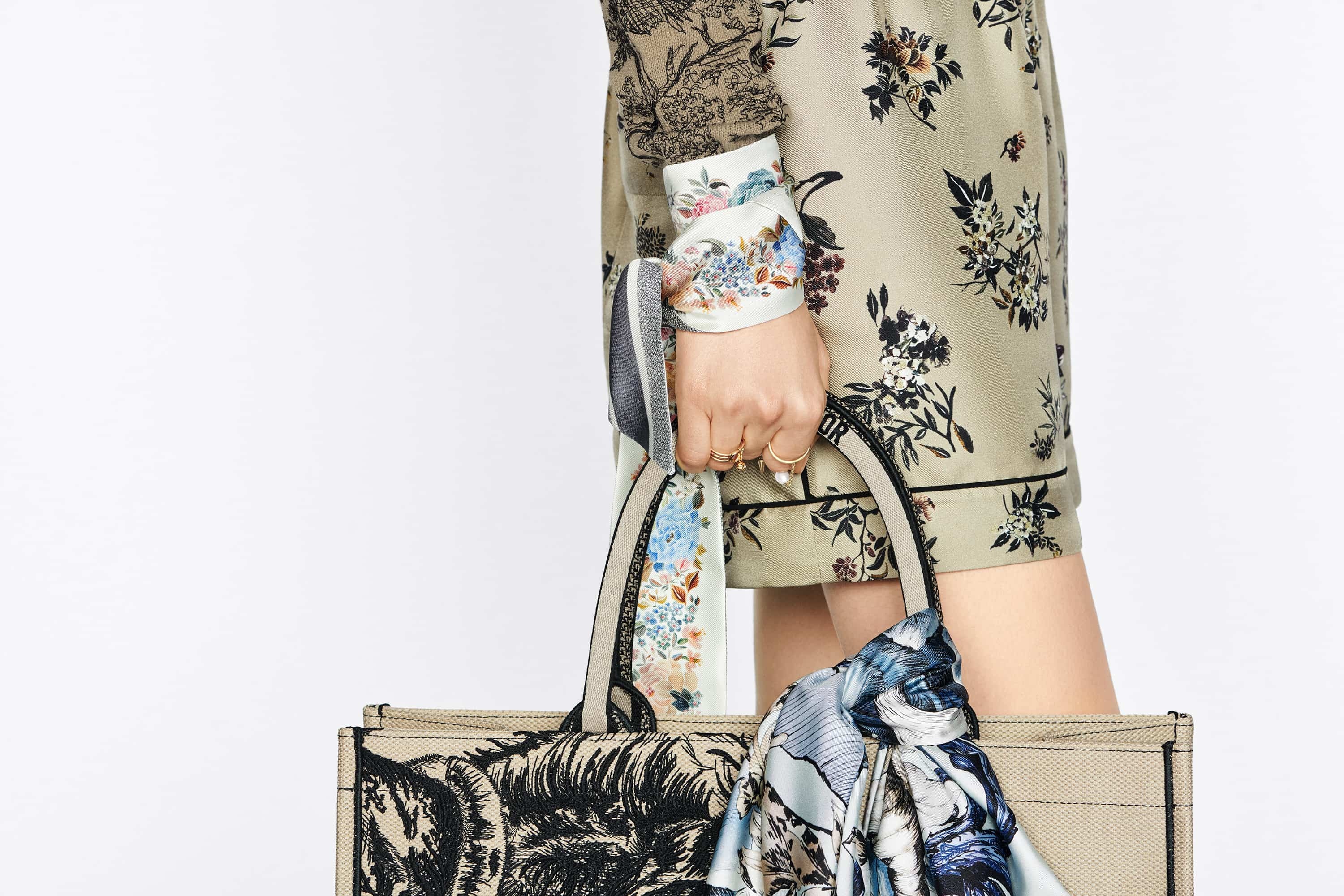 Dior Dior Jardin d'Hiver Mitzah Scarf | REVERSIBLE