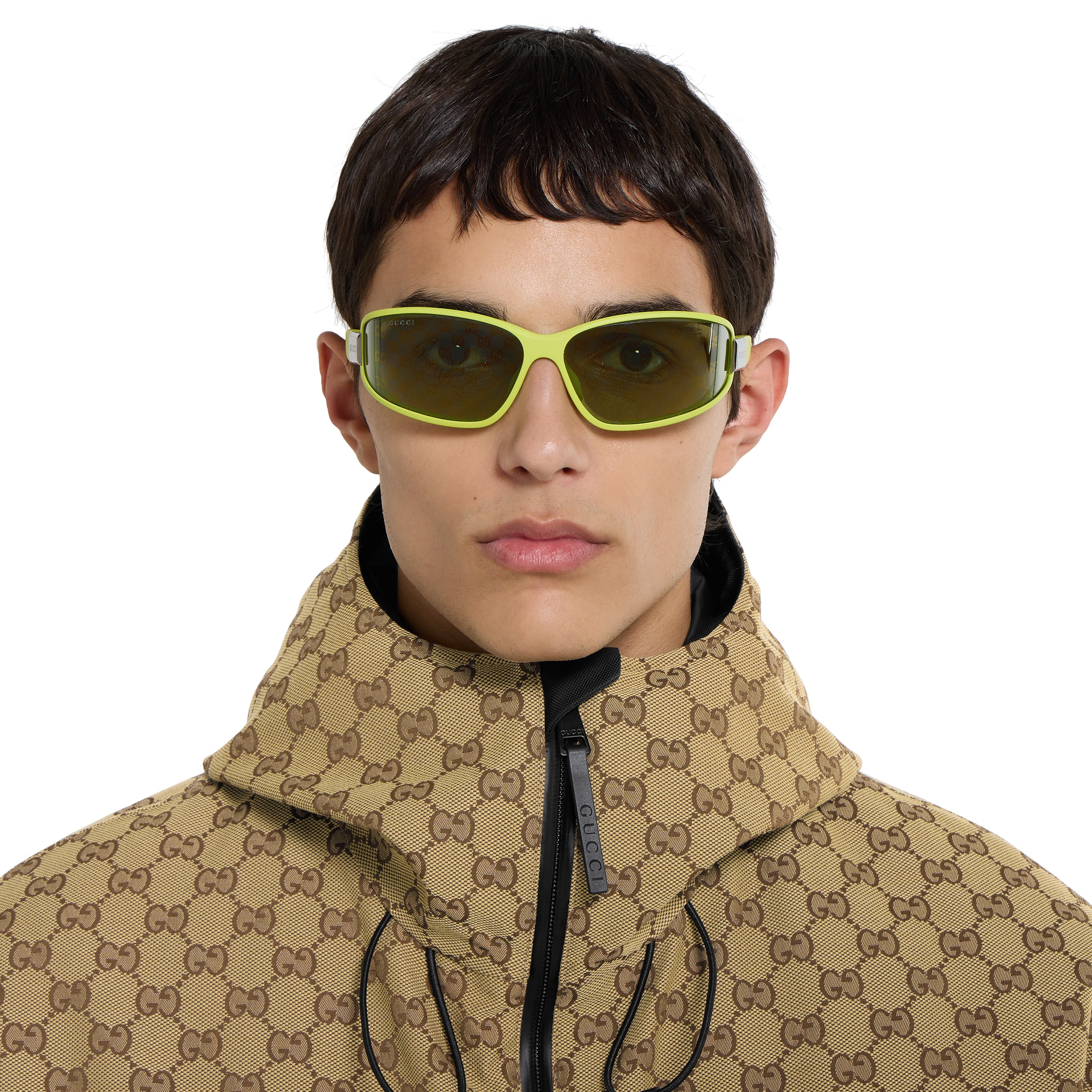 Rectangular frame sunglasses - 3