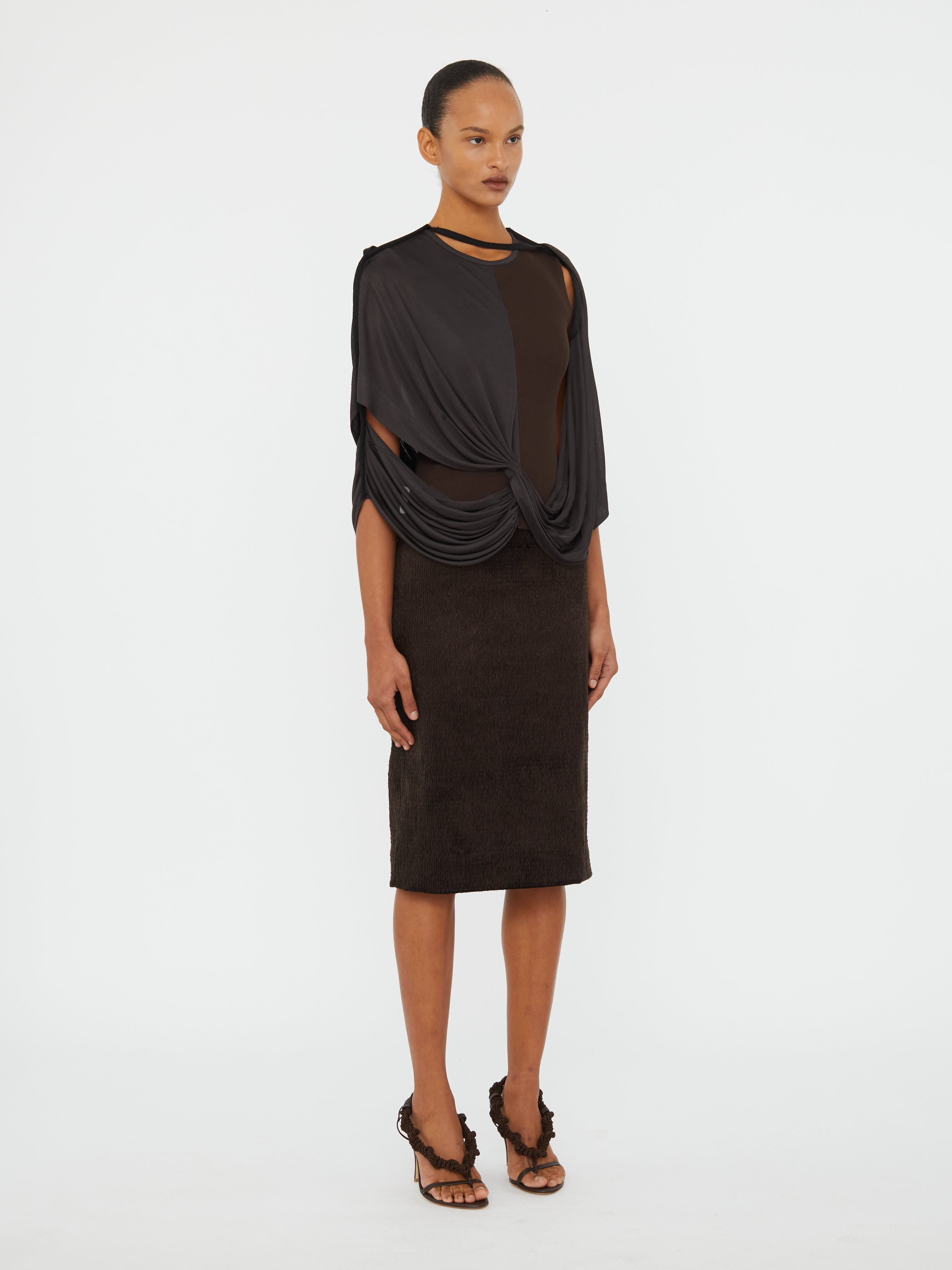 Outline Collision Dress - 3