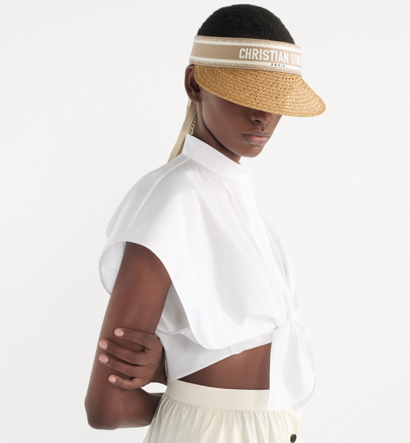 Dior Dioriviera D-Ocean Visor with Mitzah outlook
