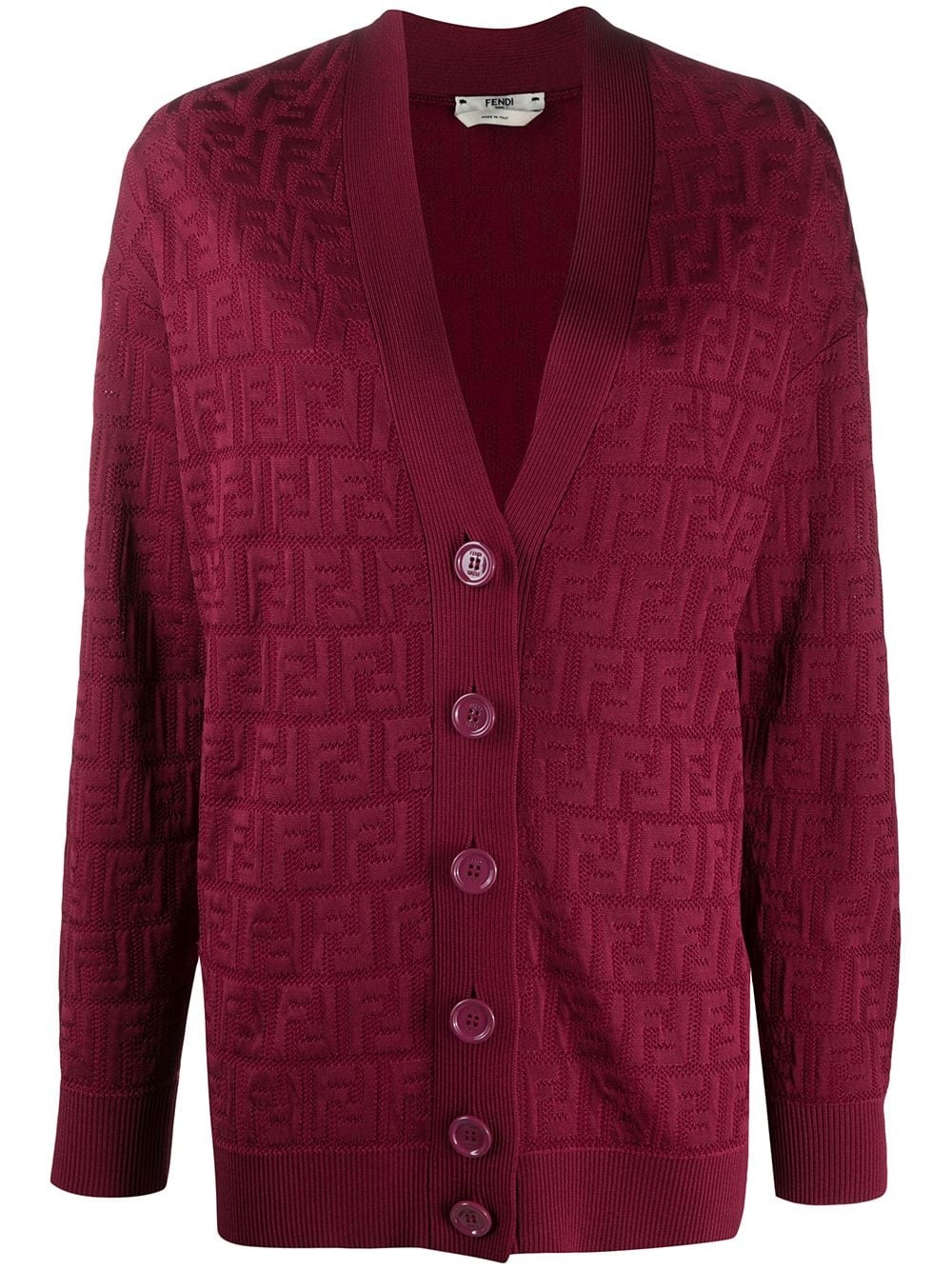 FF knitted cardigan - 1