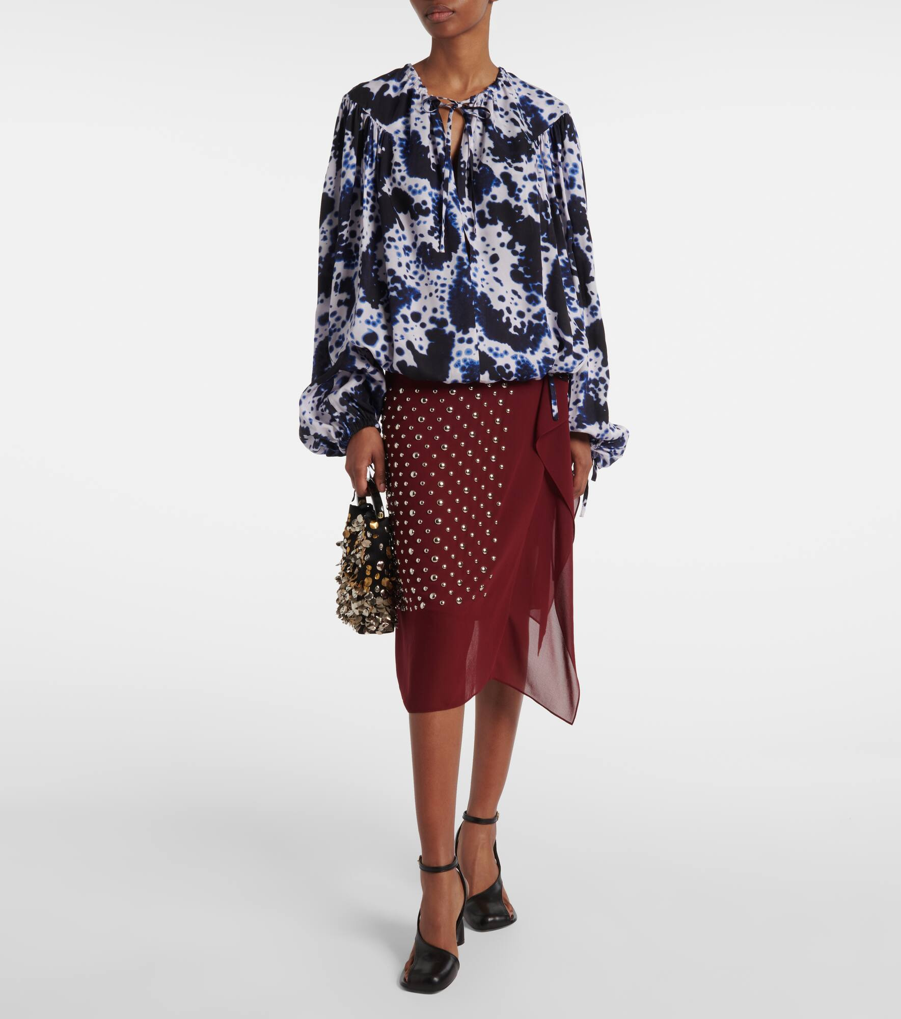 Printed blouse - 2