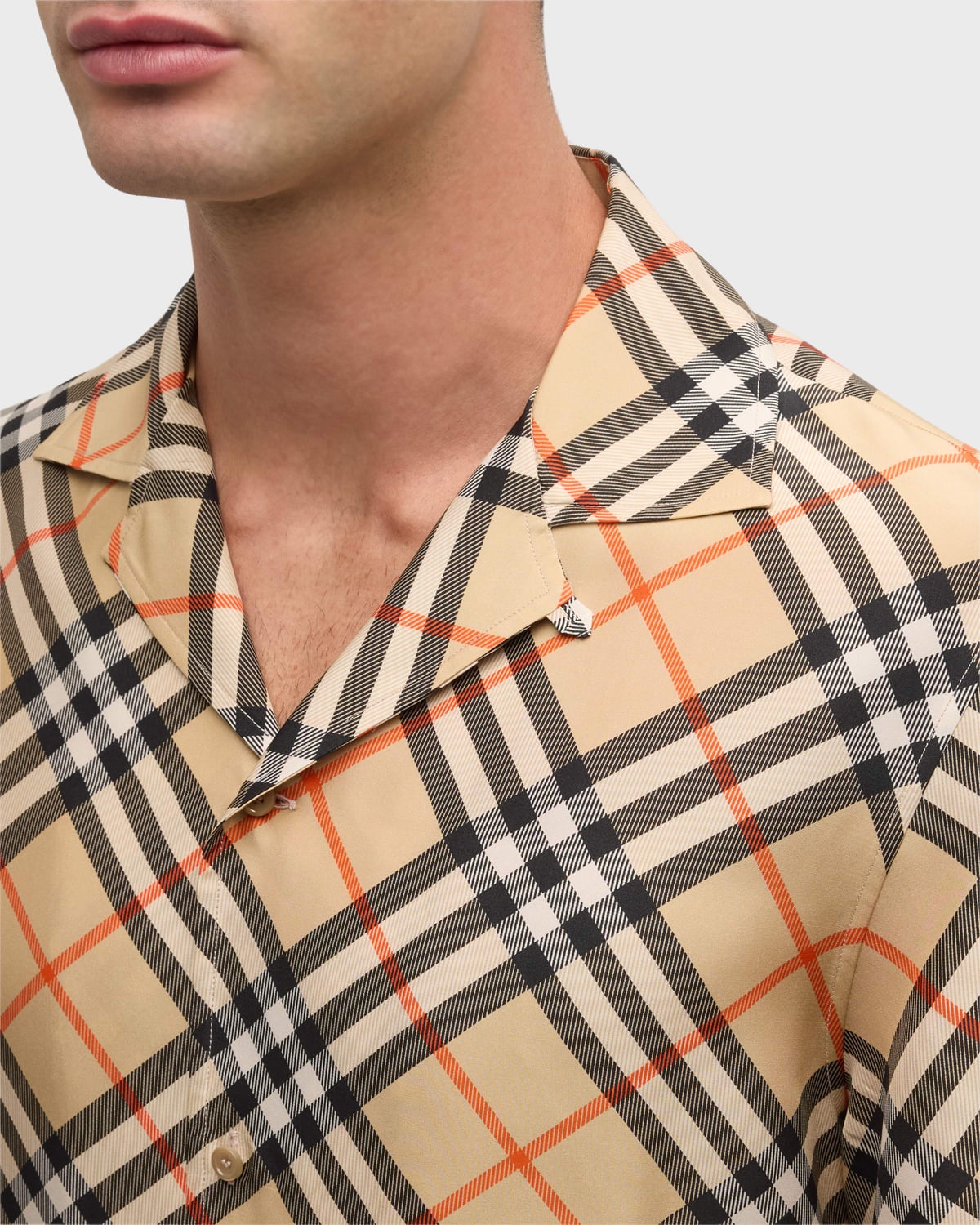 Men's Check Camp Shirt - 7