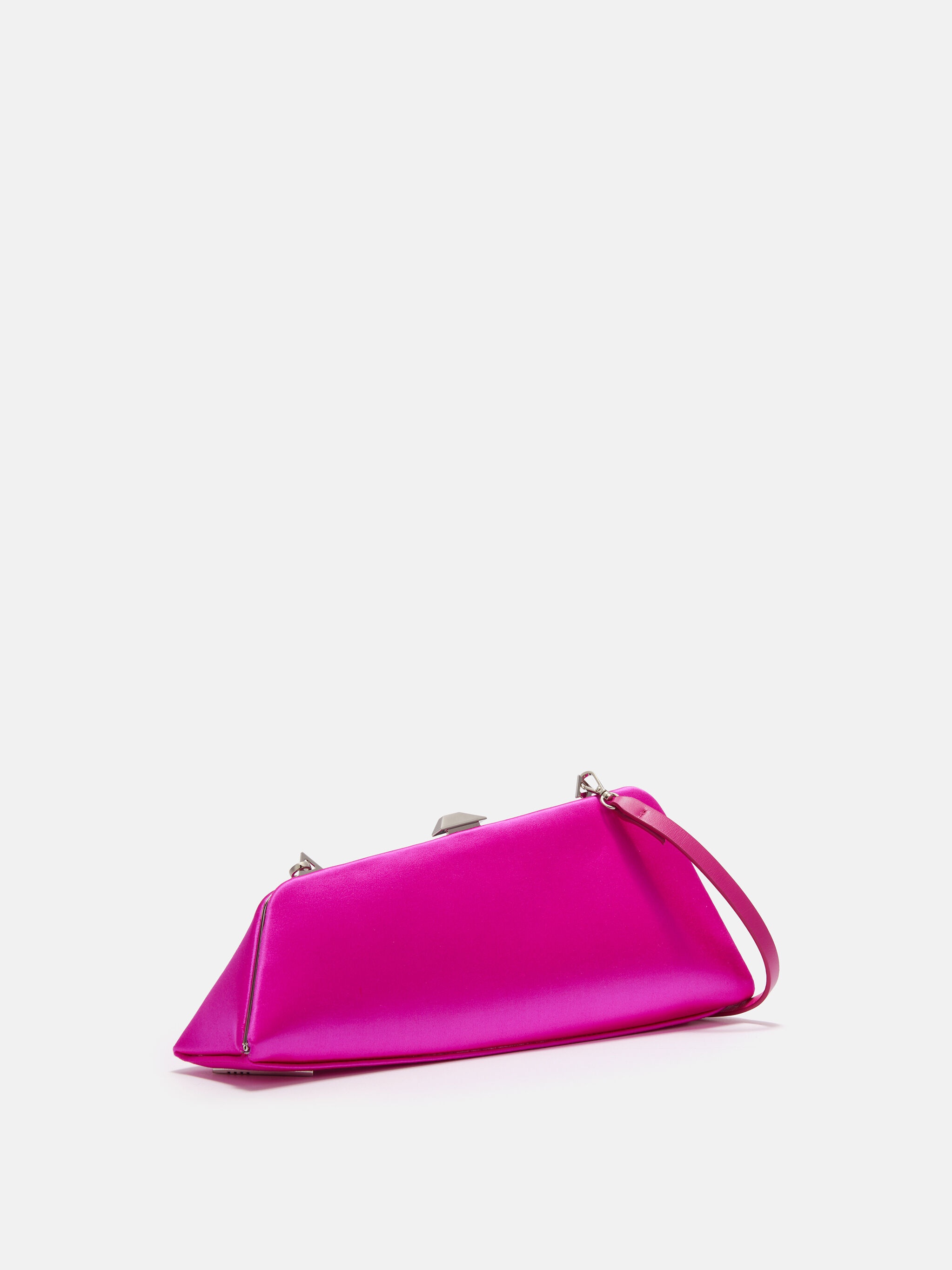''LONG NIGHT'' FUCHSIA MAXI CLUTCH - 3