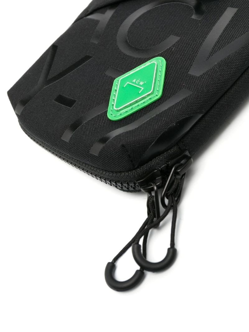 logo-patch messenger bag - 4