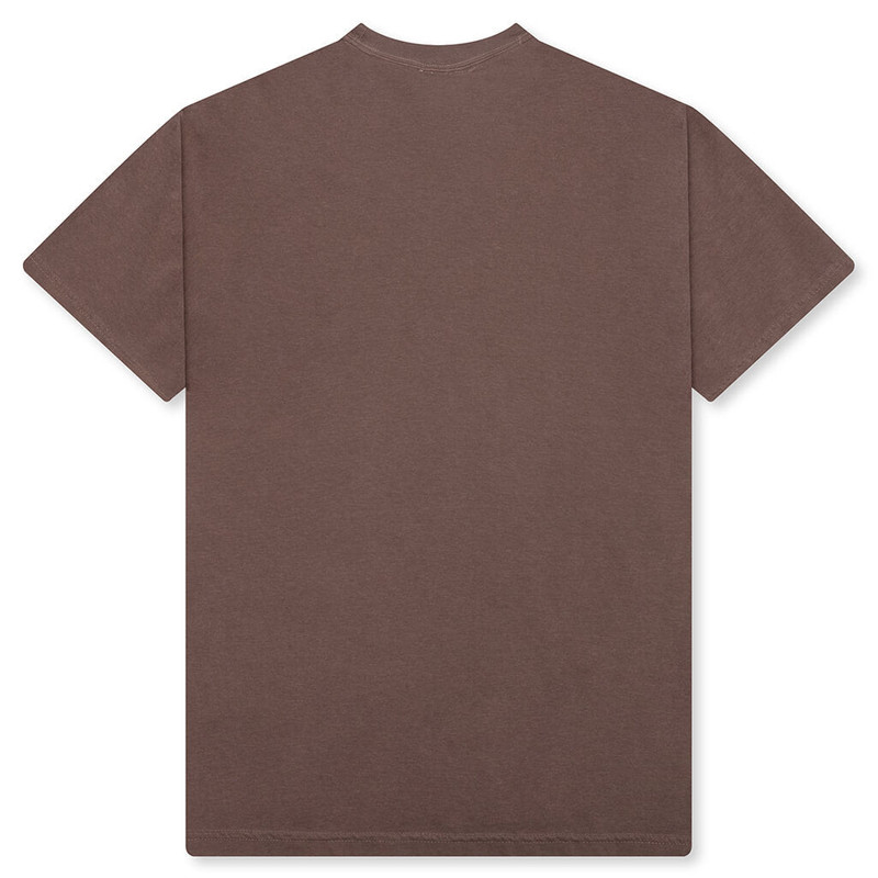 KidSuper SHAPED FACE TEE - ESPRESSO outlook