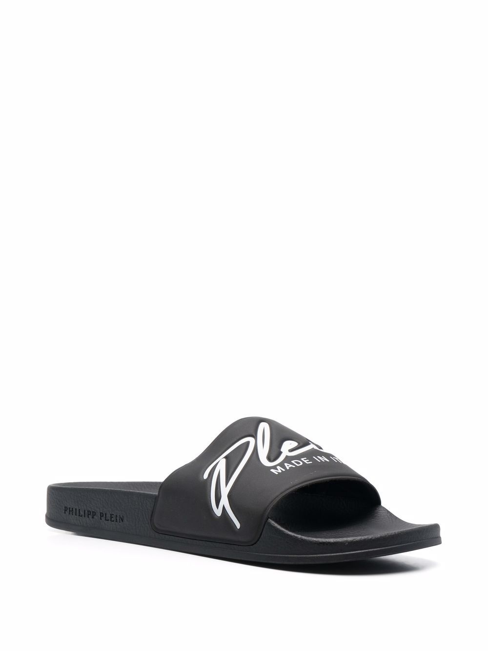 embossed logo slides - 2