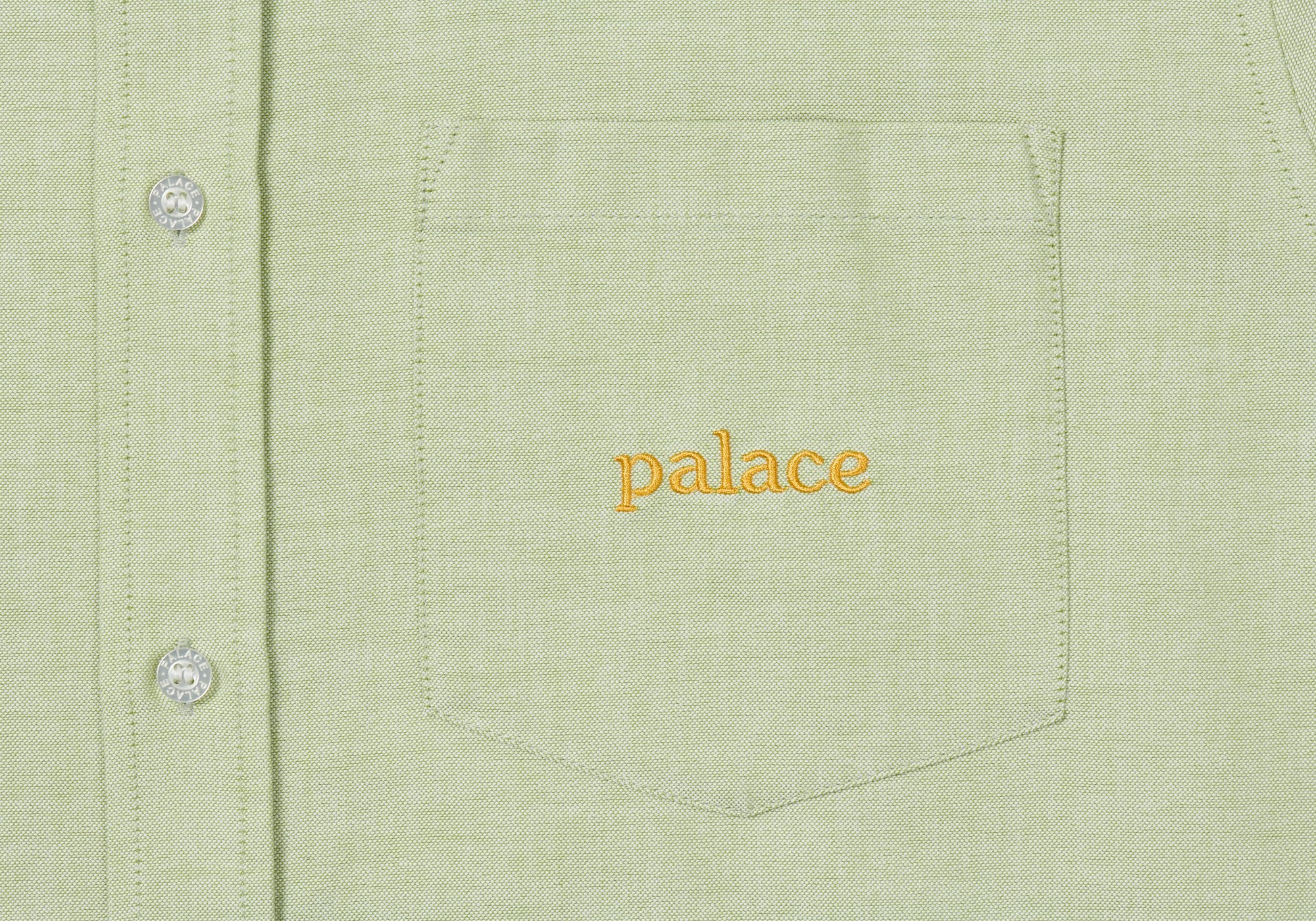 PALACE OXFORD SHIRT GREEN - 3