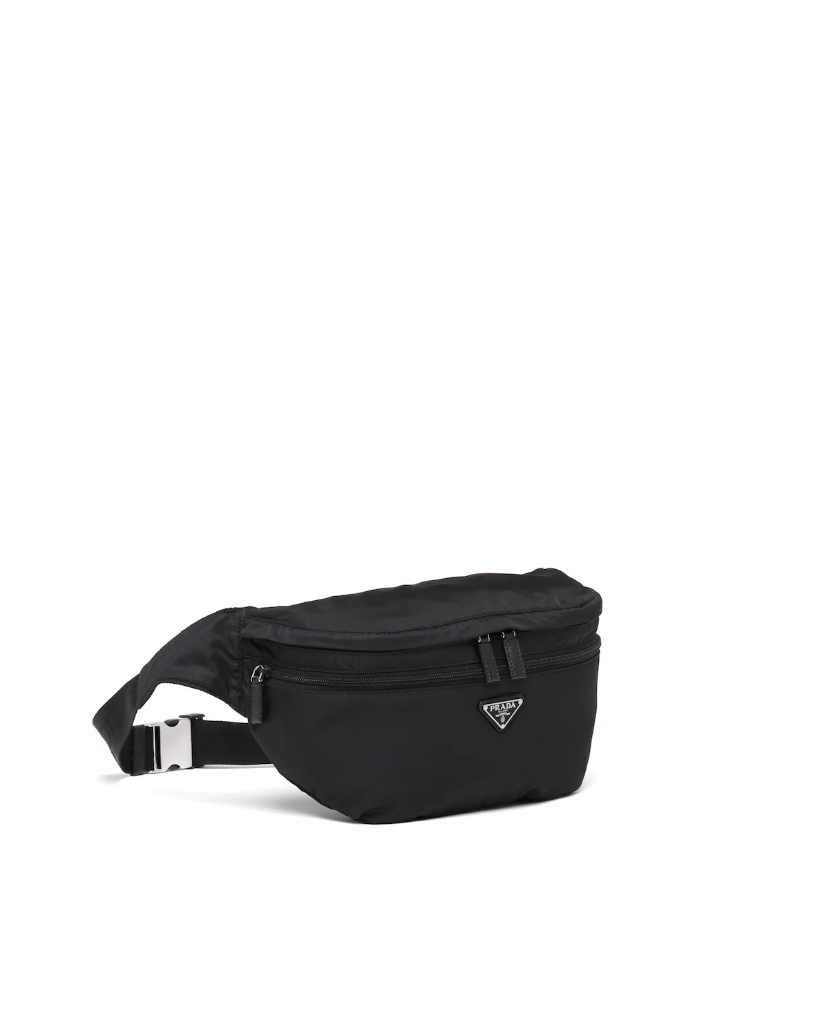 Re-Nylon and Saffiano leather belt bag - 3