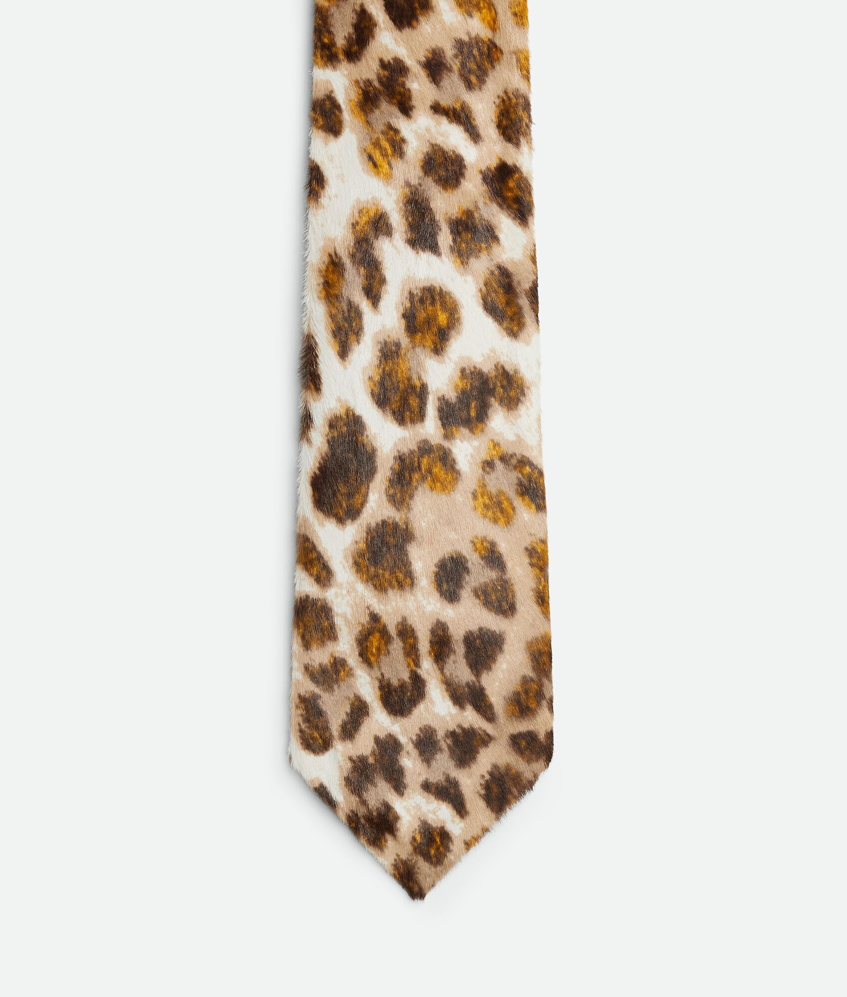 Printed Leather Tie - 1