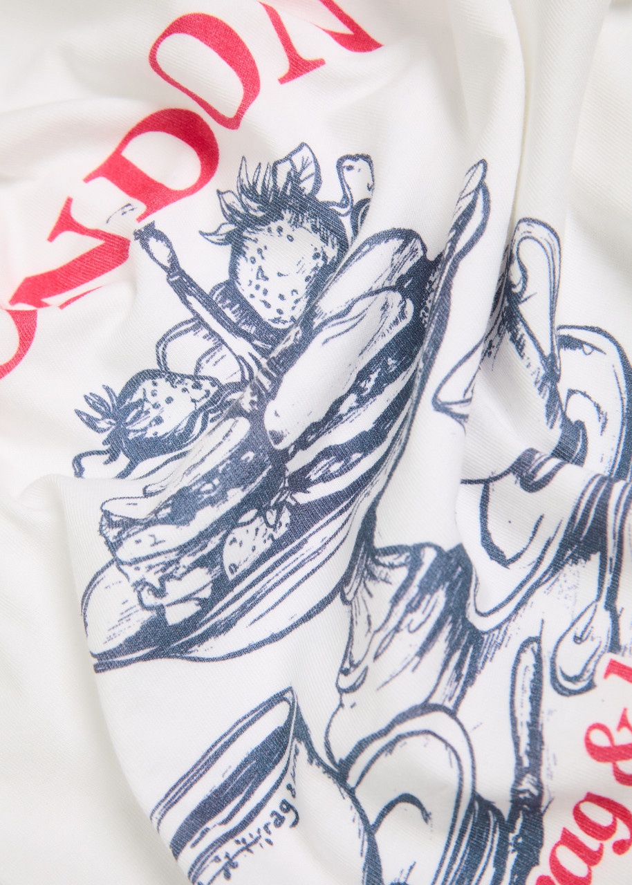 Rag & Bone London Printed Cotton T-shirt - 4