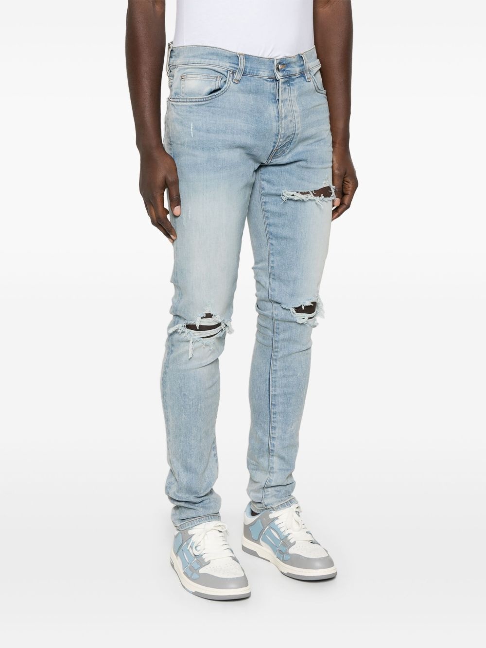 distressed jeans - 3