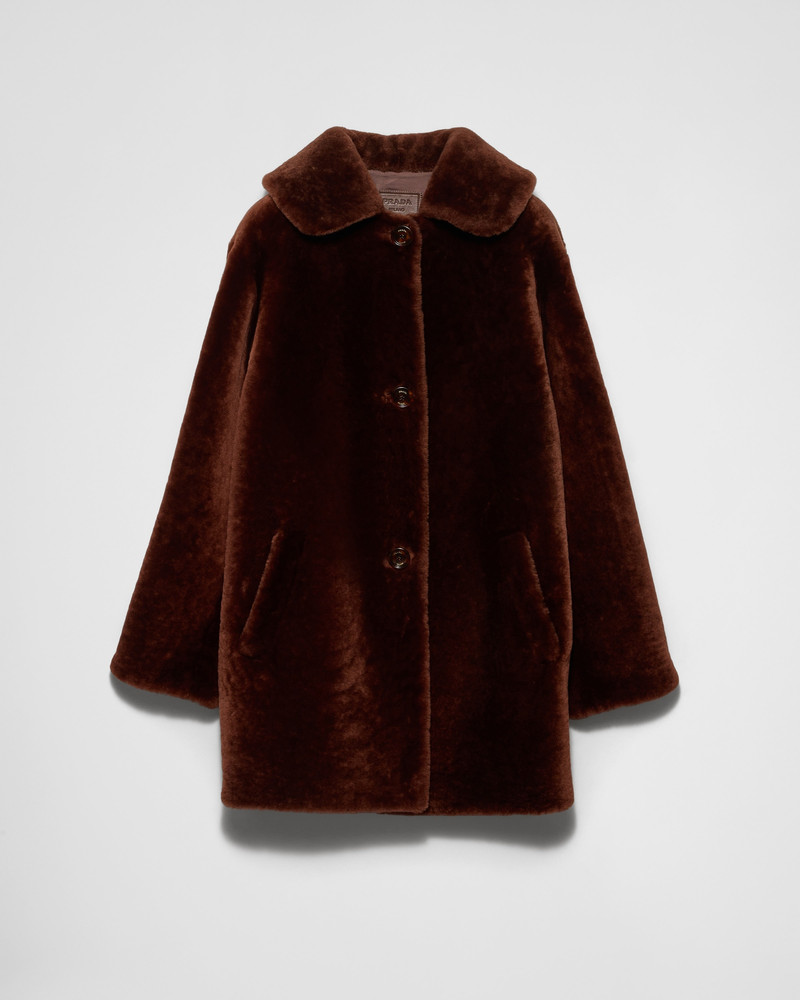 Shearling caban jacket 1