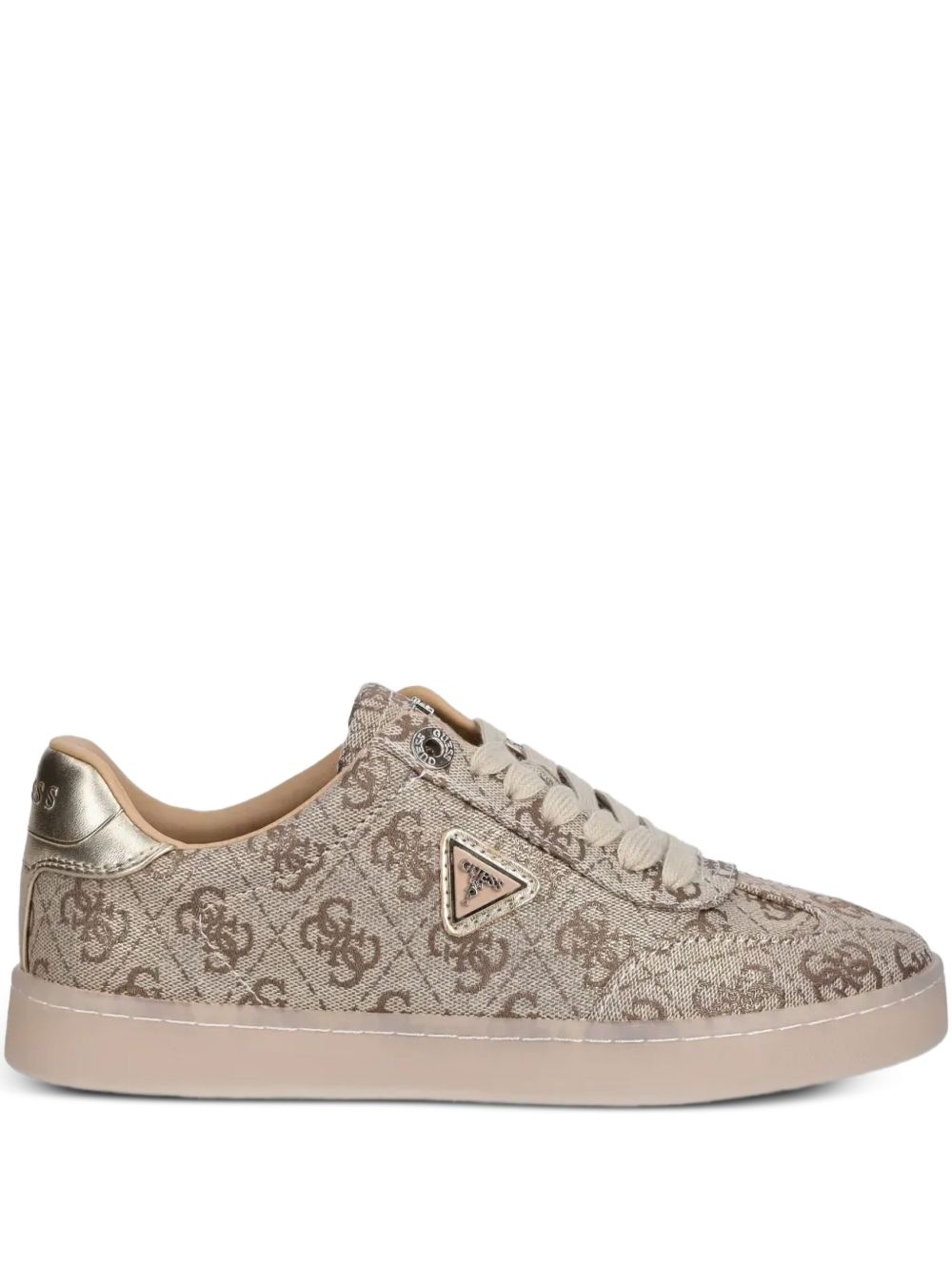 Jazlie monogram-embellished sneakers - 1