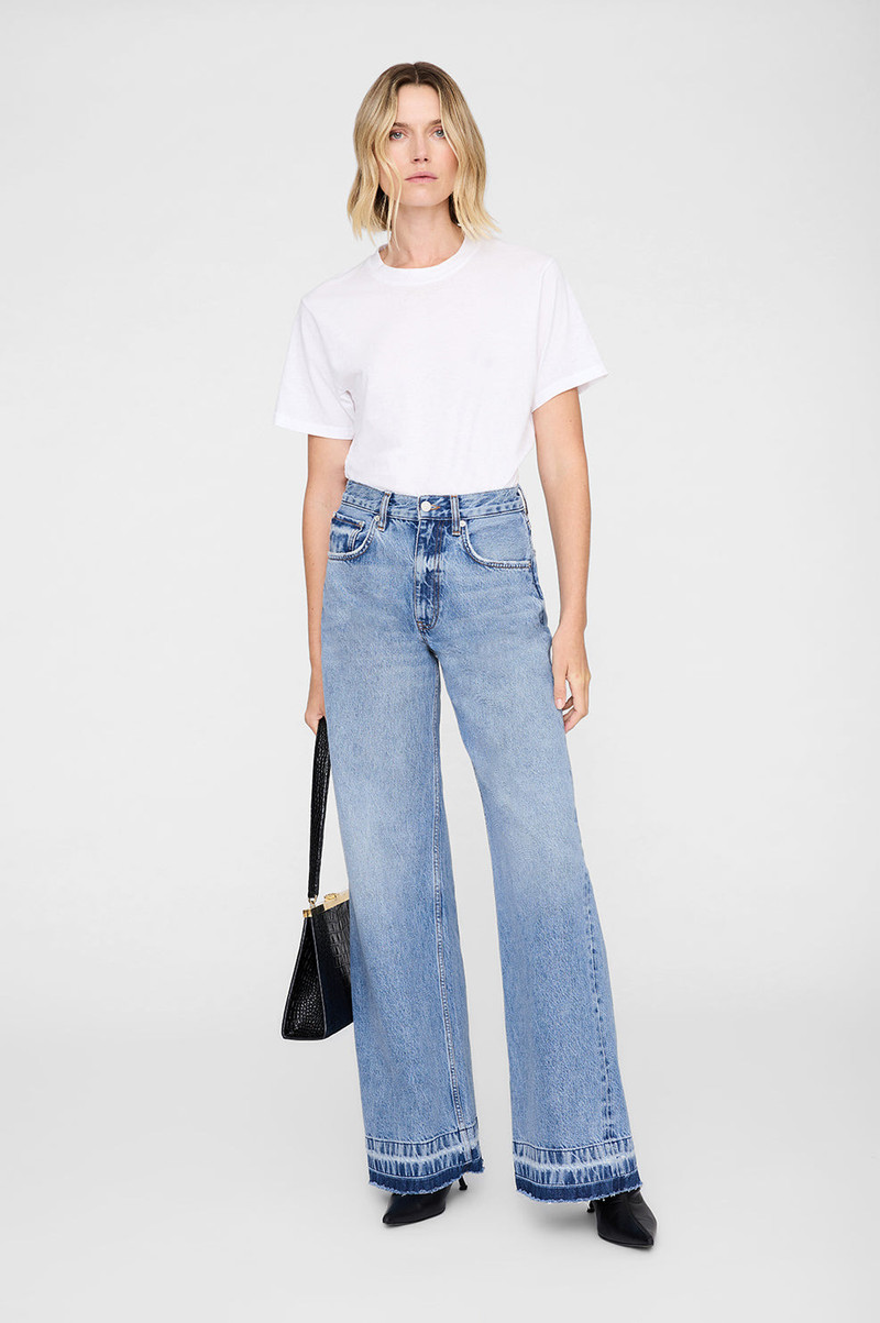 ANINE BING Lewis Jean - Caspian Blue outlook