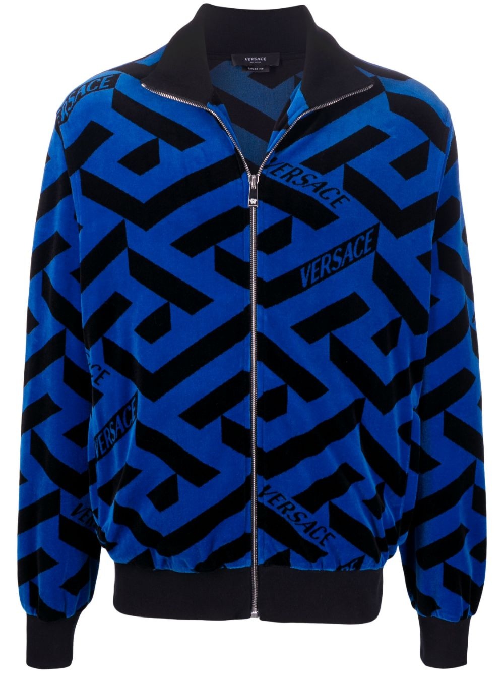 geometric-print track jacket - 1