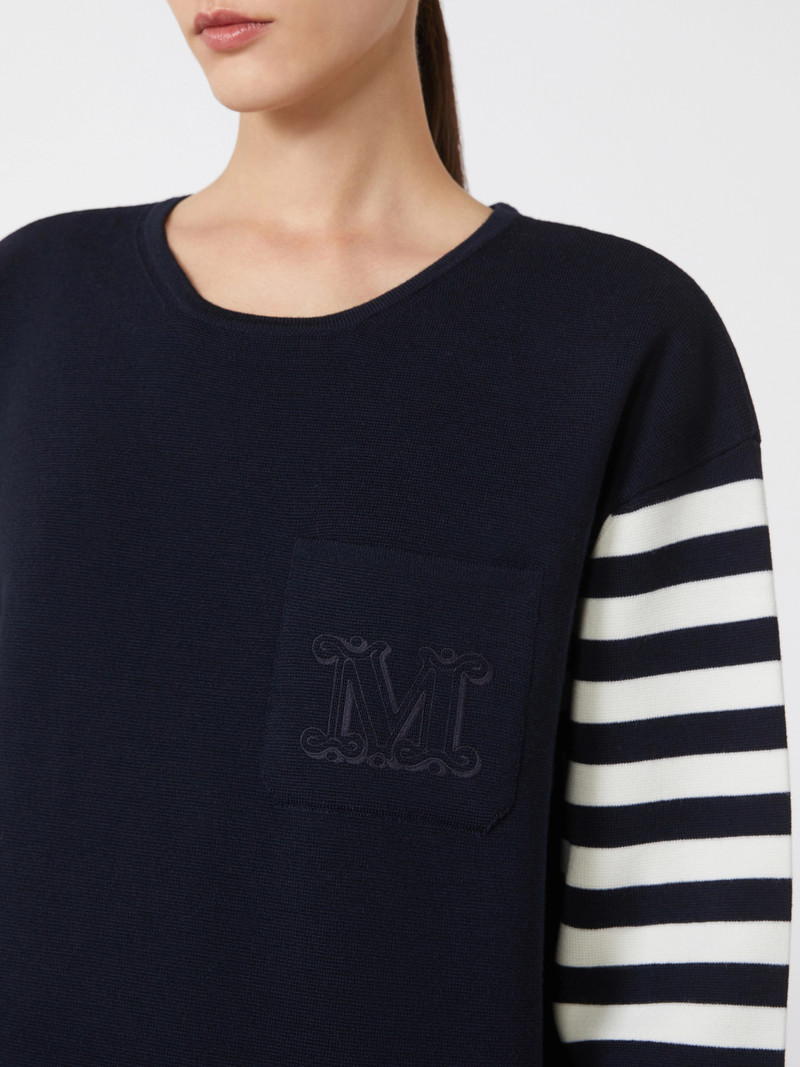 VELO Short wool dress - ULTRAMARINE 5