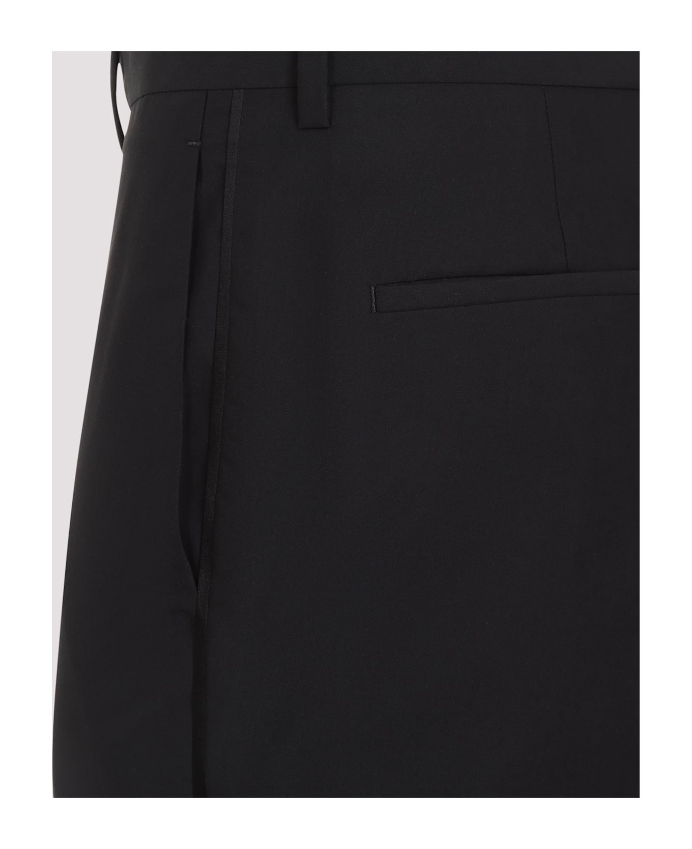 Cotton Blend Trousers - 5