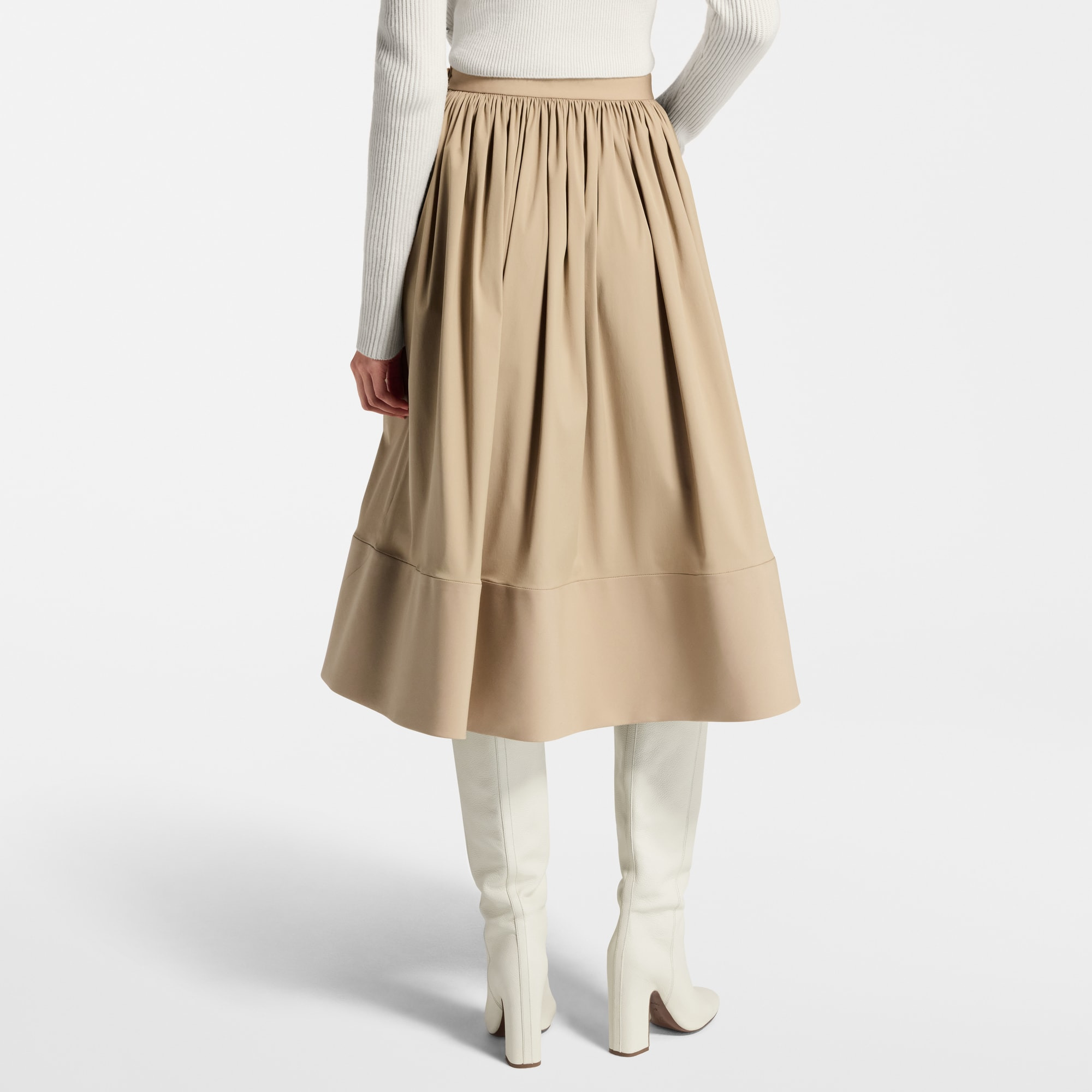 XL Hem Midi Skirt - 7