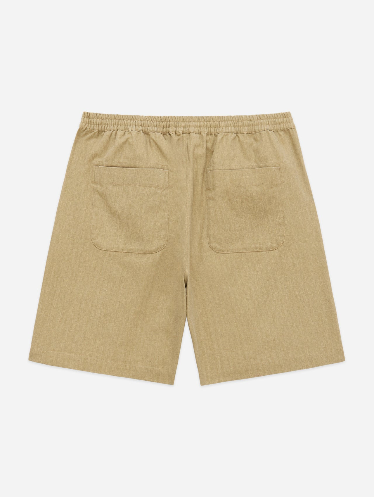 Drawstring Short - Sand HBT - 2