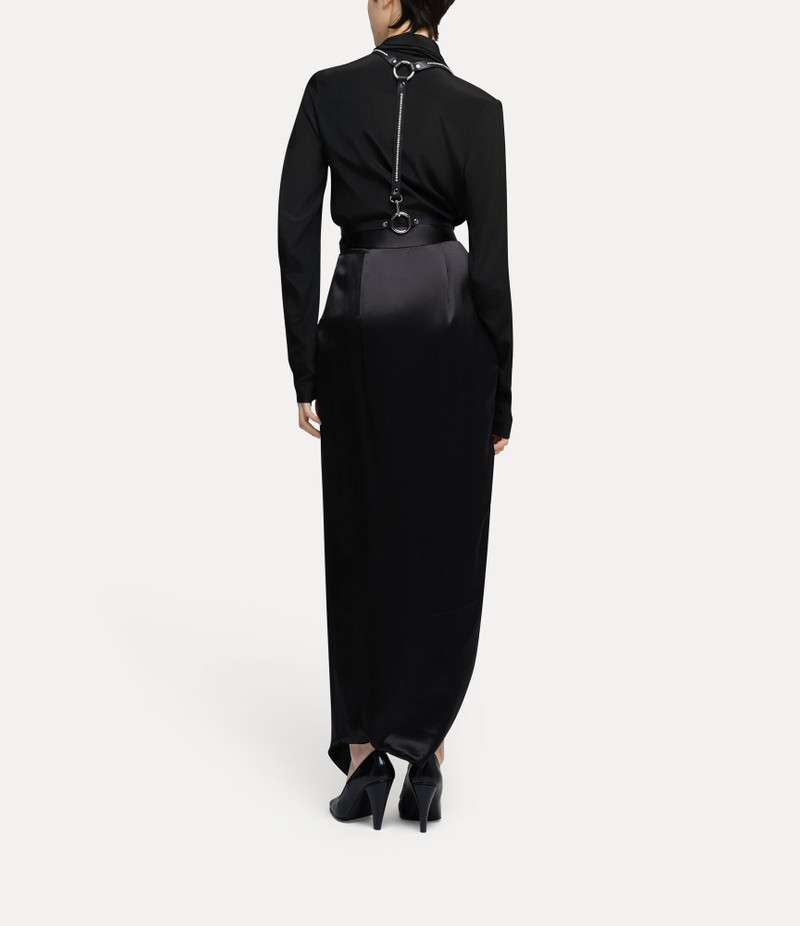 LONG SIDE PANTHER SKIRT 4
