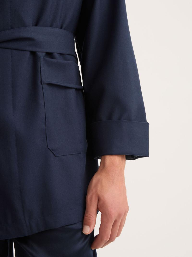 Men's Smoking Jacket Westminster 2 Wool Navy 5