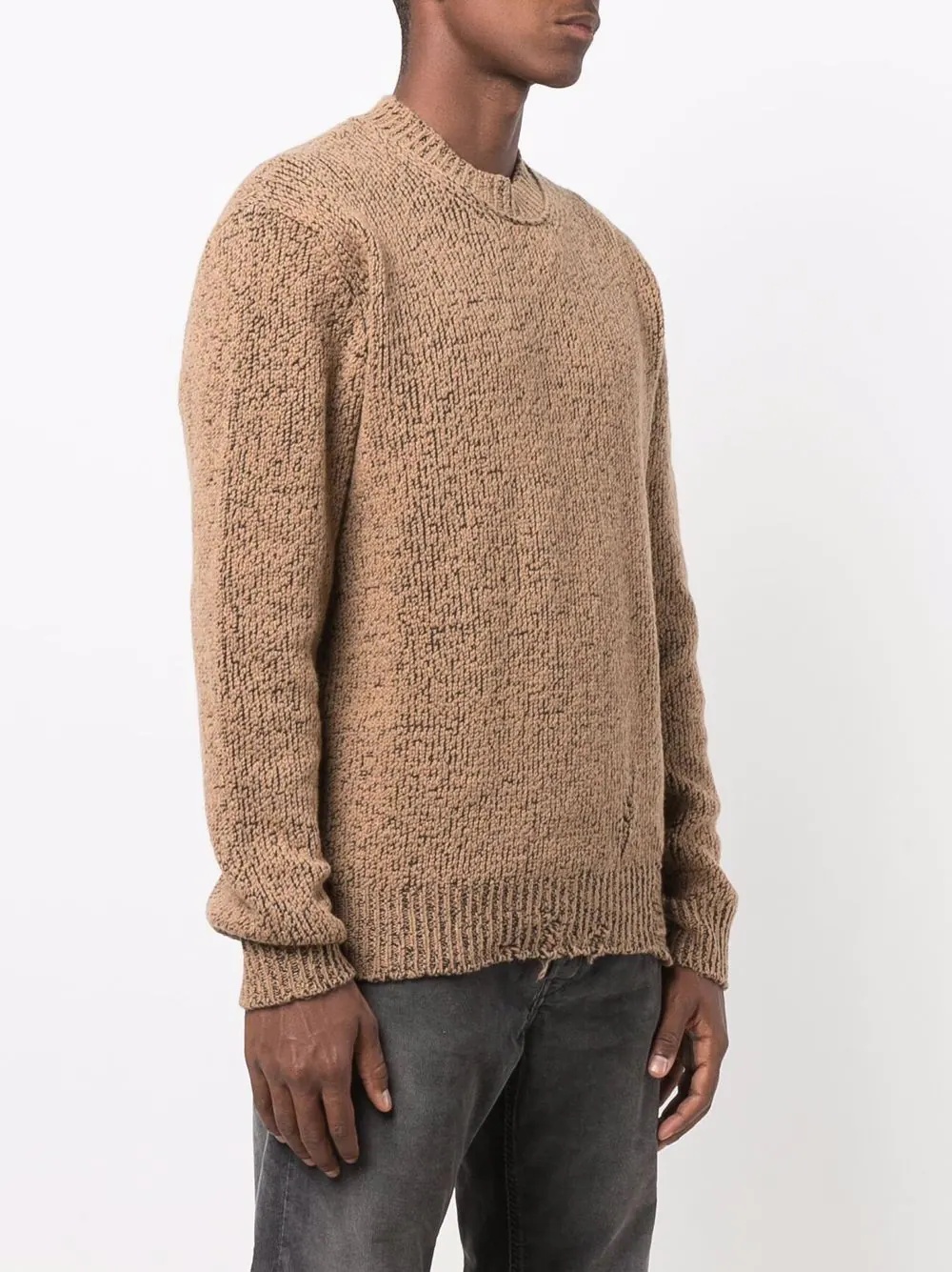 dostressed mélange jumper - 3