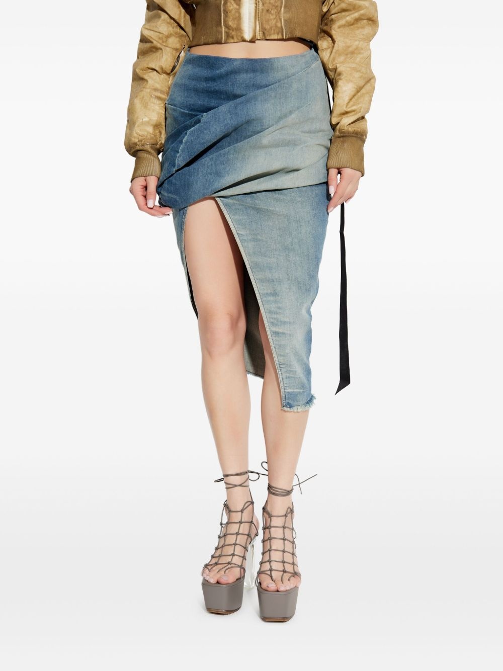 Low Twist midi skirt - 3
