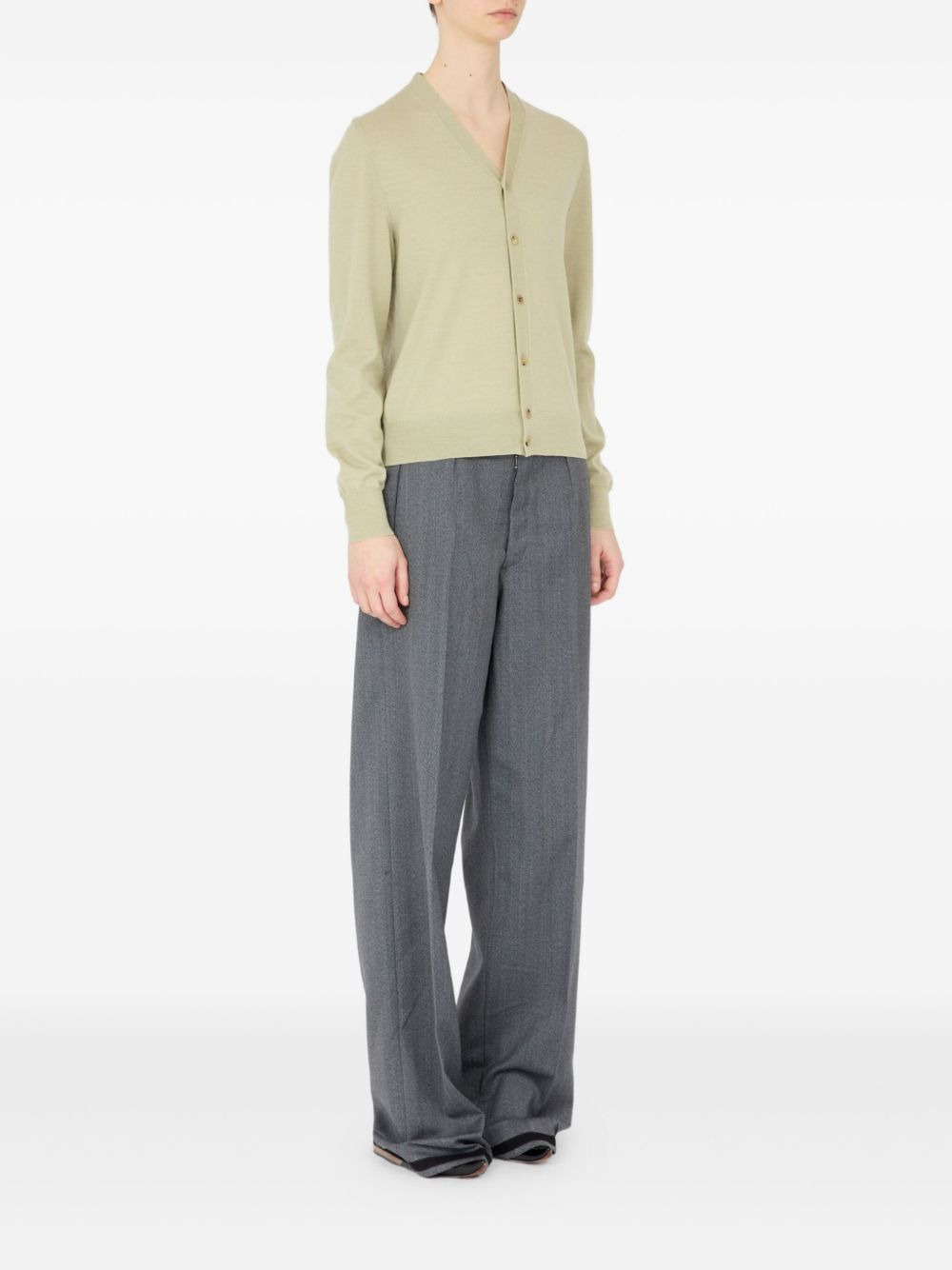 wool cardigan - 3