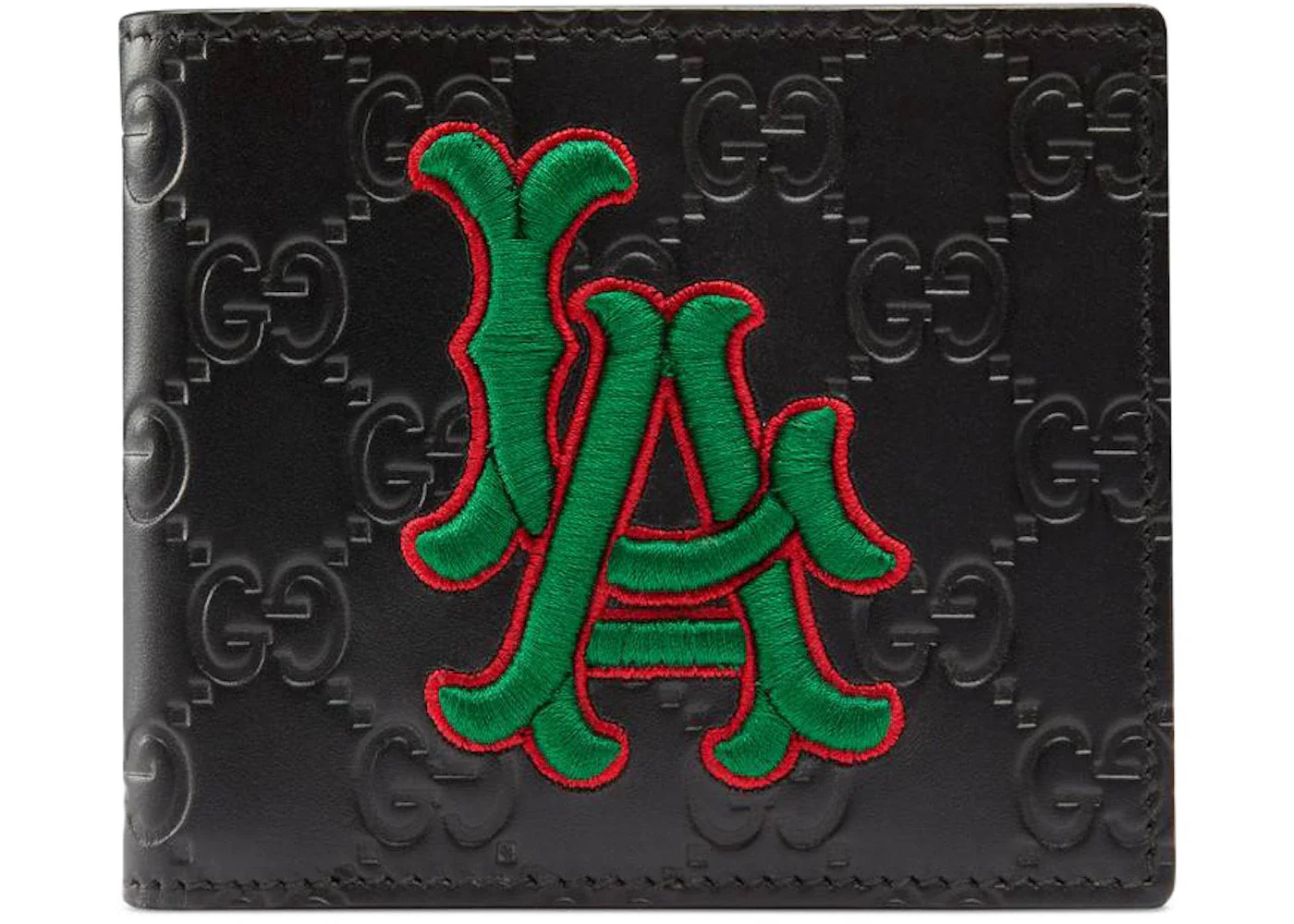 Gucci Wallet LA Dodgers Patch Black - 1