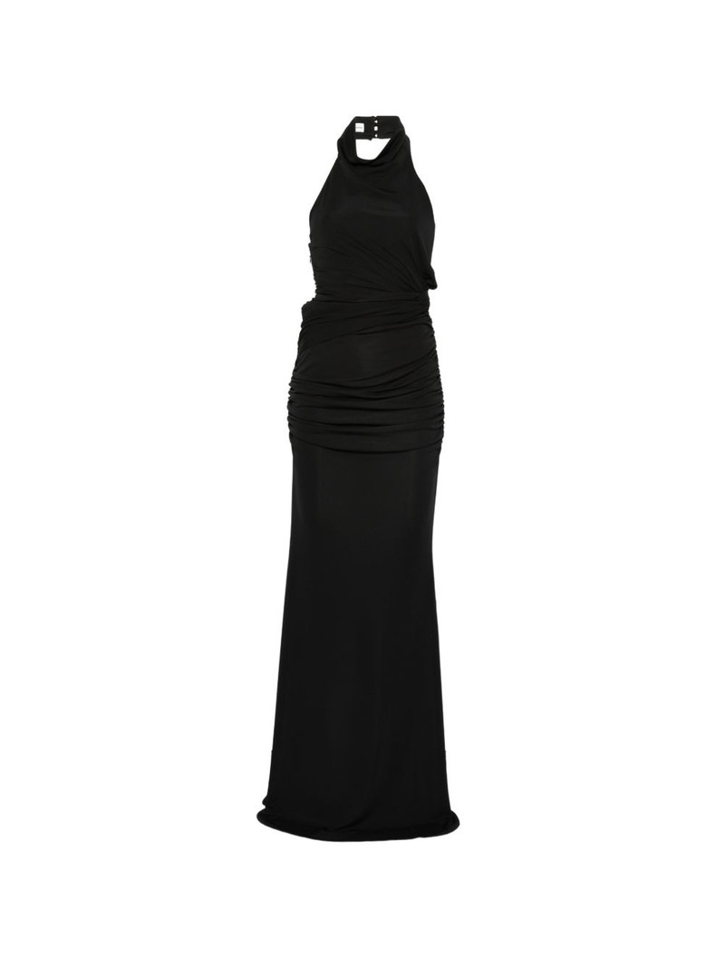 Stella draped maxi dress 1
