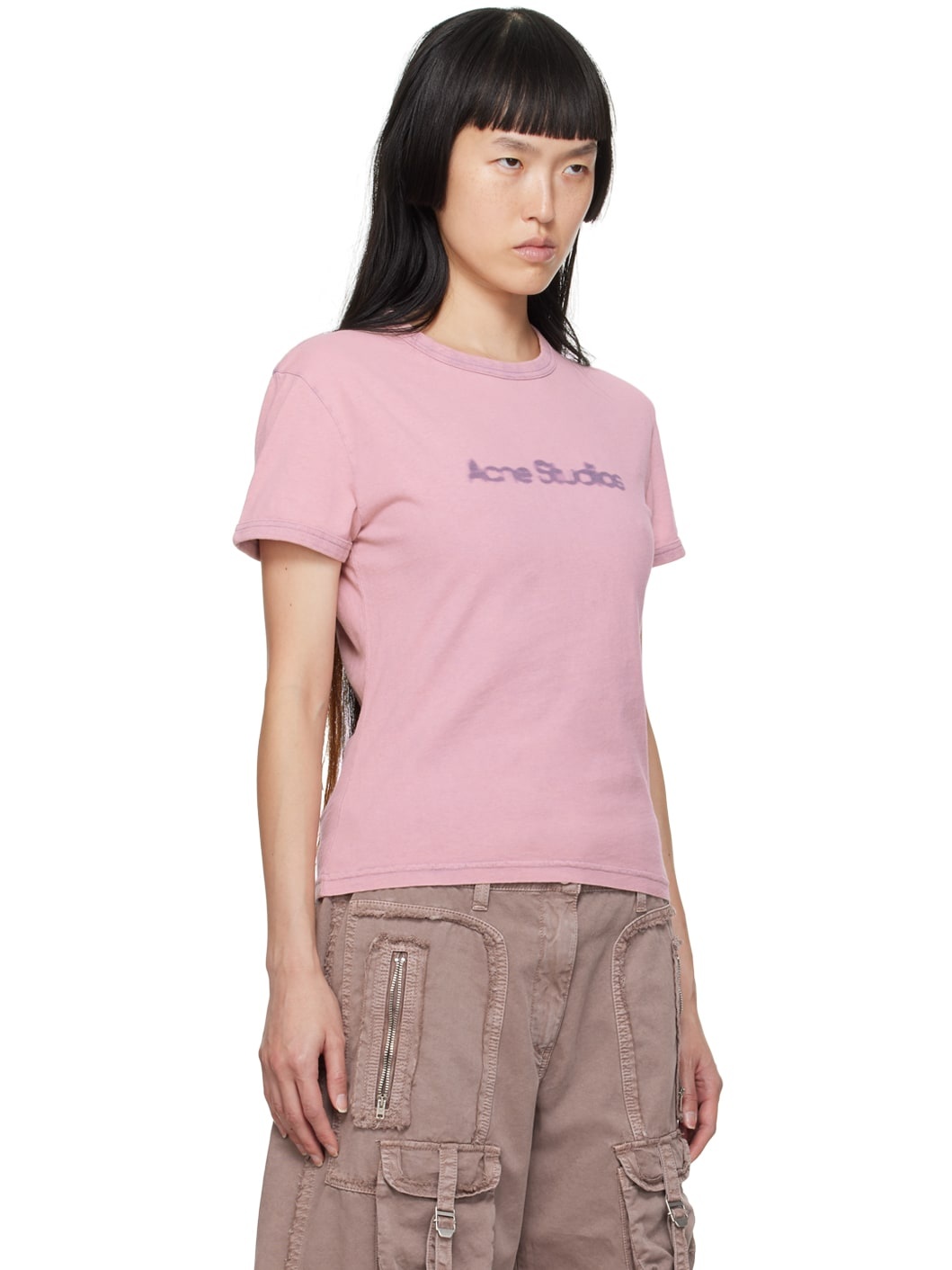 Pink Blurred T-Shirt - 2