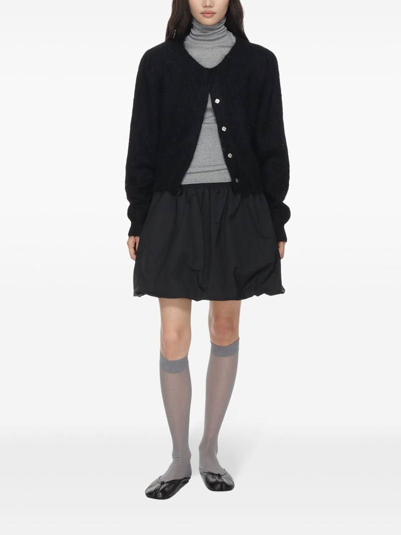 AMOMENTO shaggy cardigan outlook