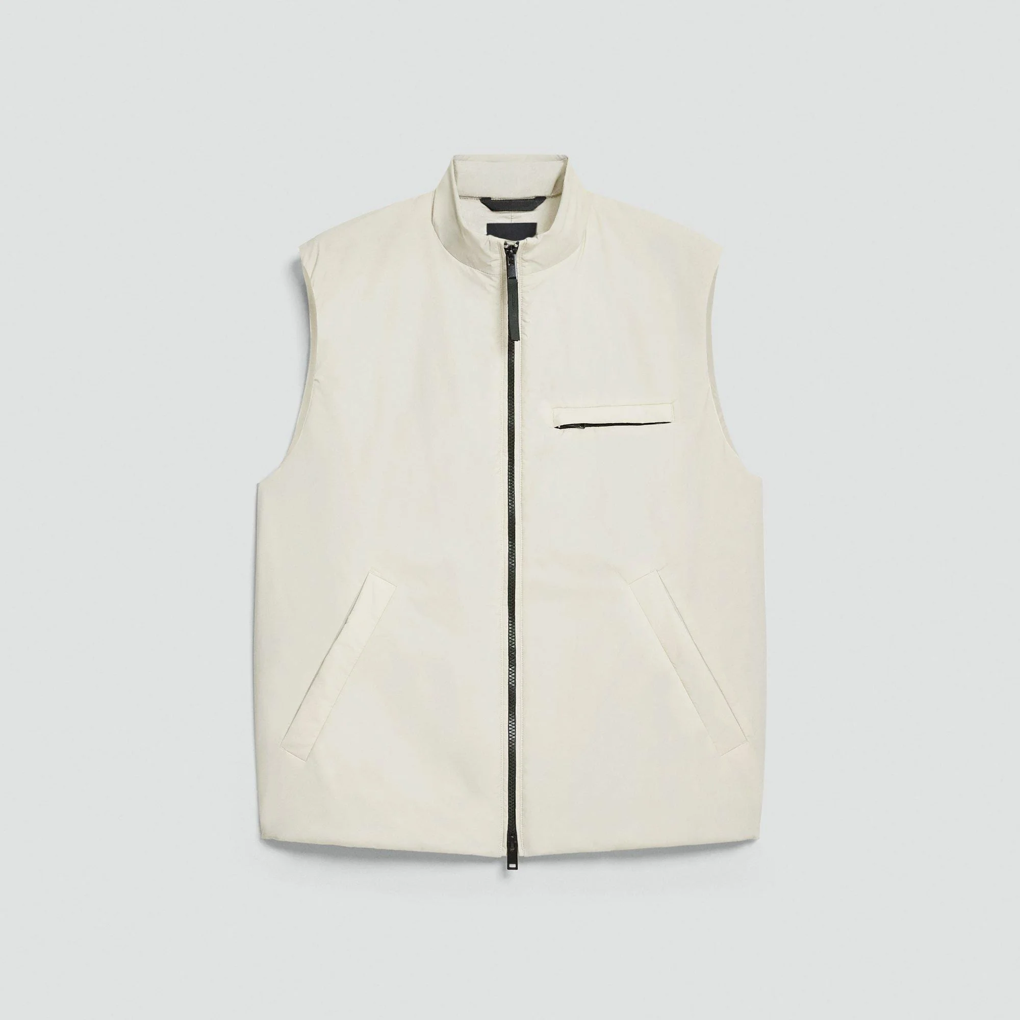 Zip-Up Vest in Motion Nylon - 1