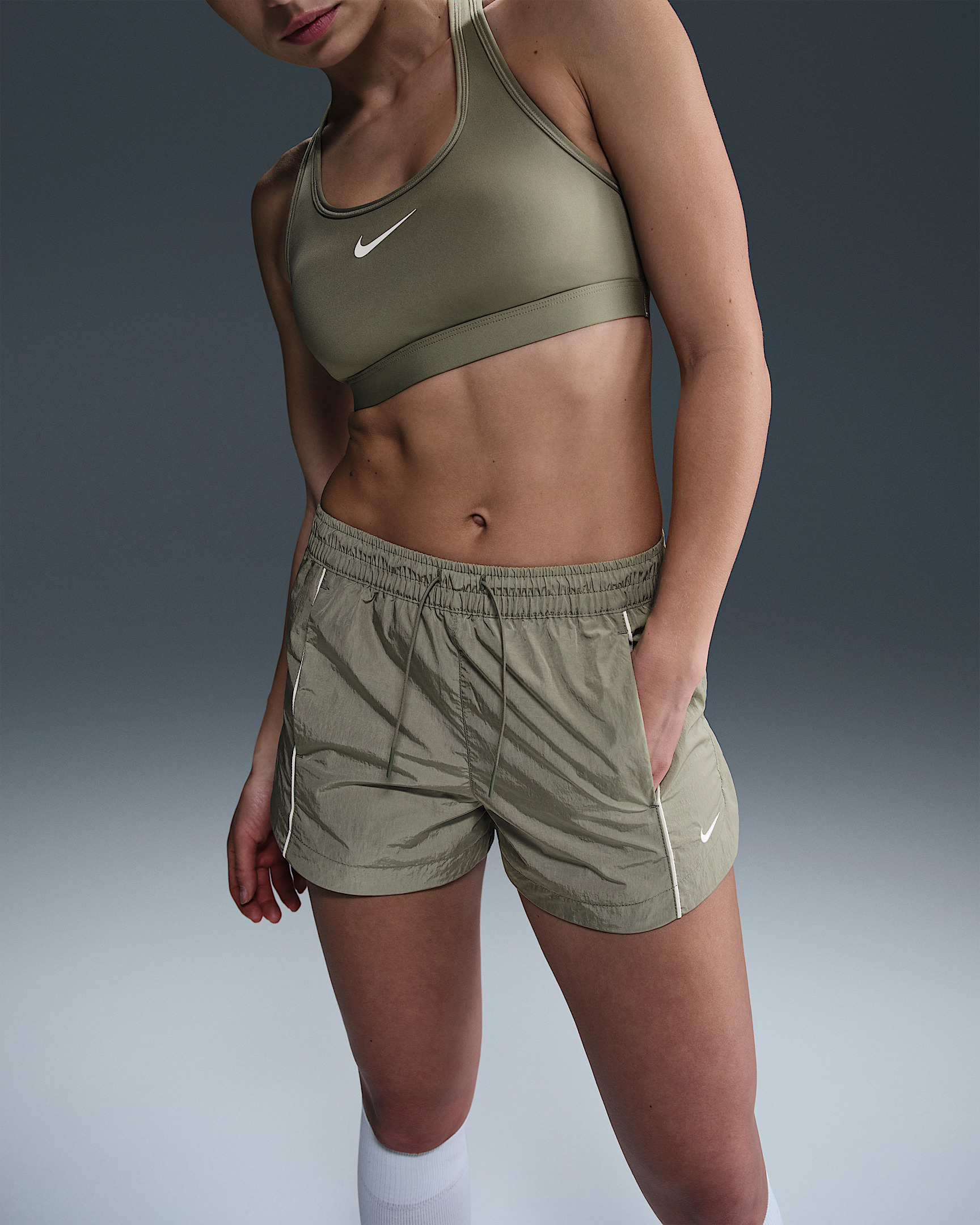 Nike Windrunner Women's Mid-Rise 2" Woven Shorts - 2
