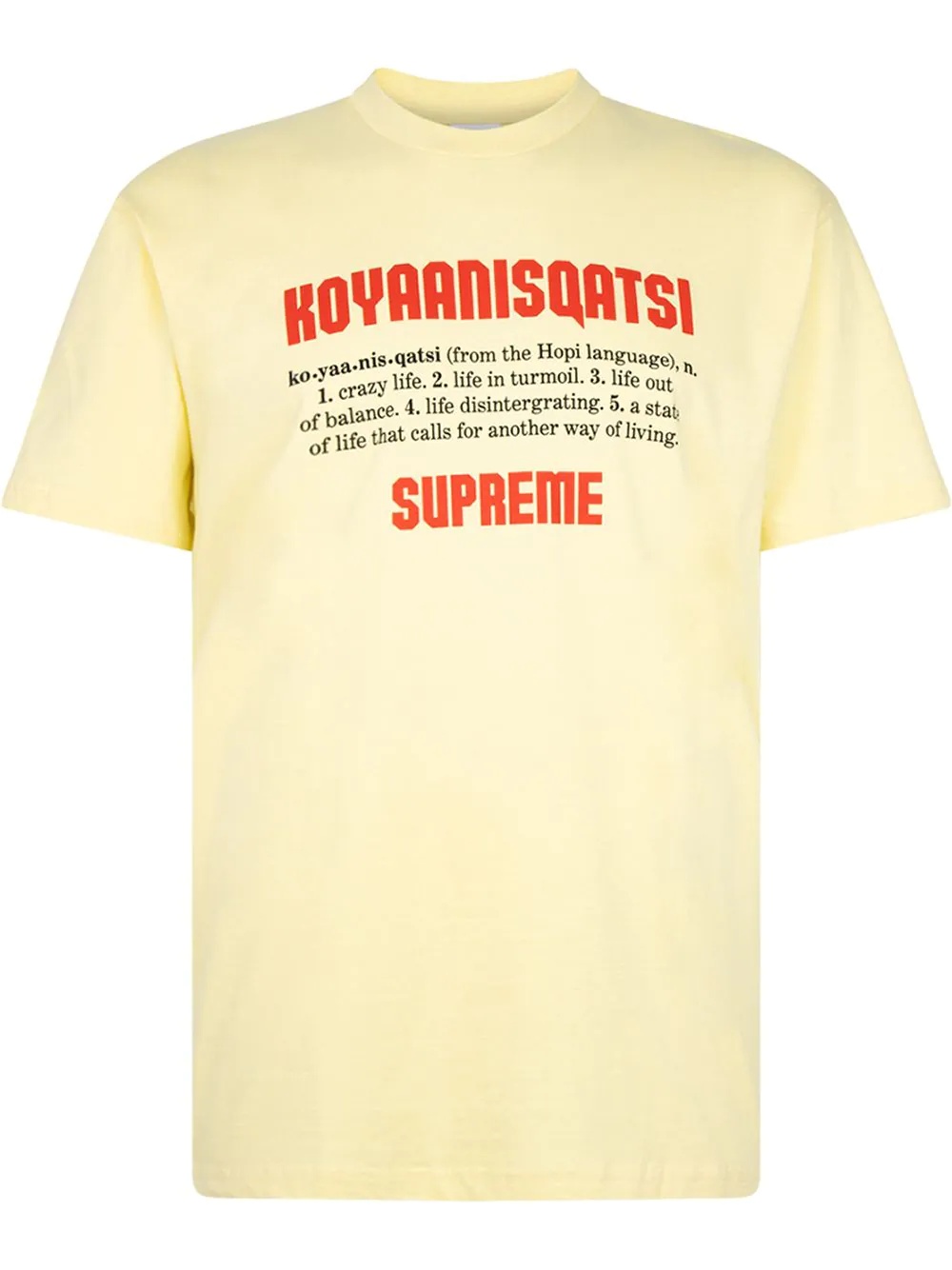 Koyaanisqatsi-print T-shirt - 1