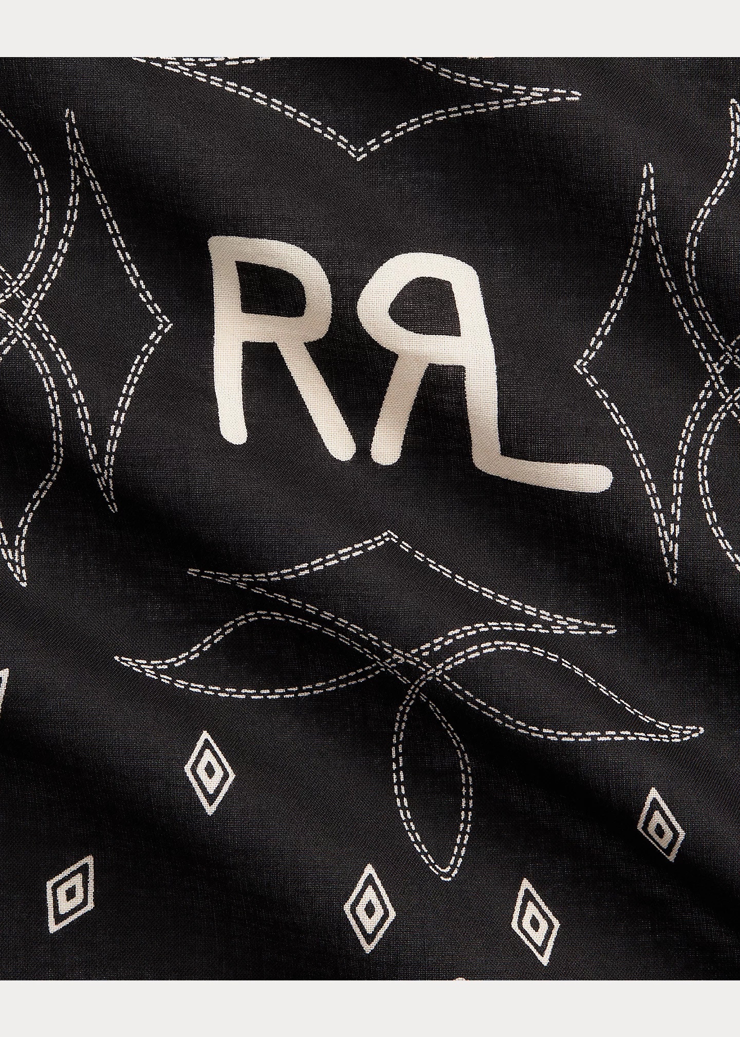RRL Ranch Logo Bandanna - 3