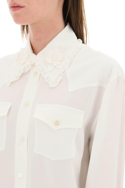 Alessandra Rich SILK SHIRT outlook