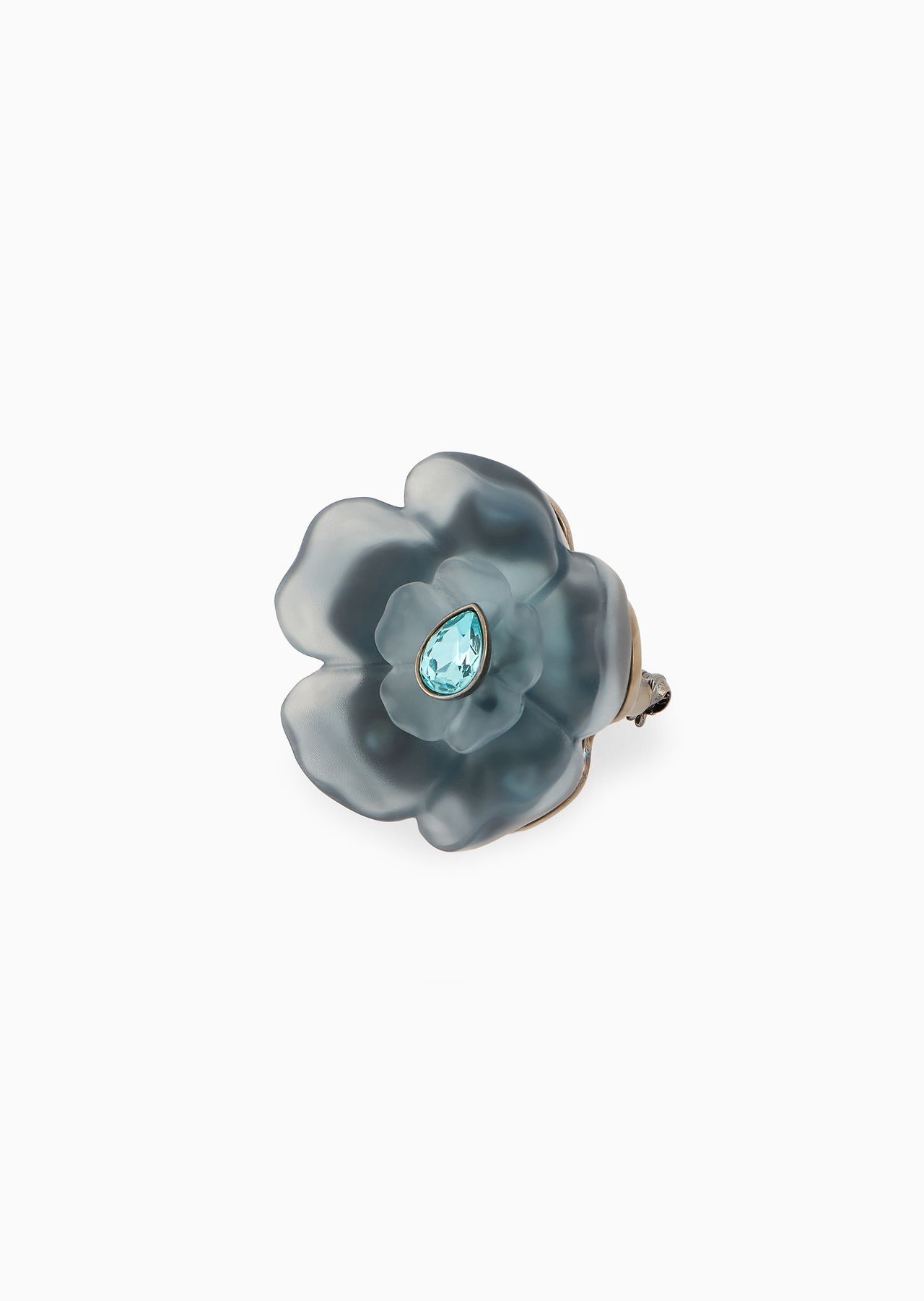 Resin flower brooch - 2