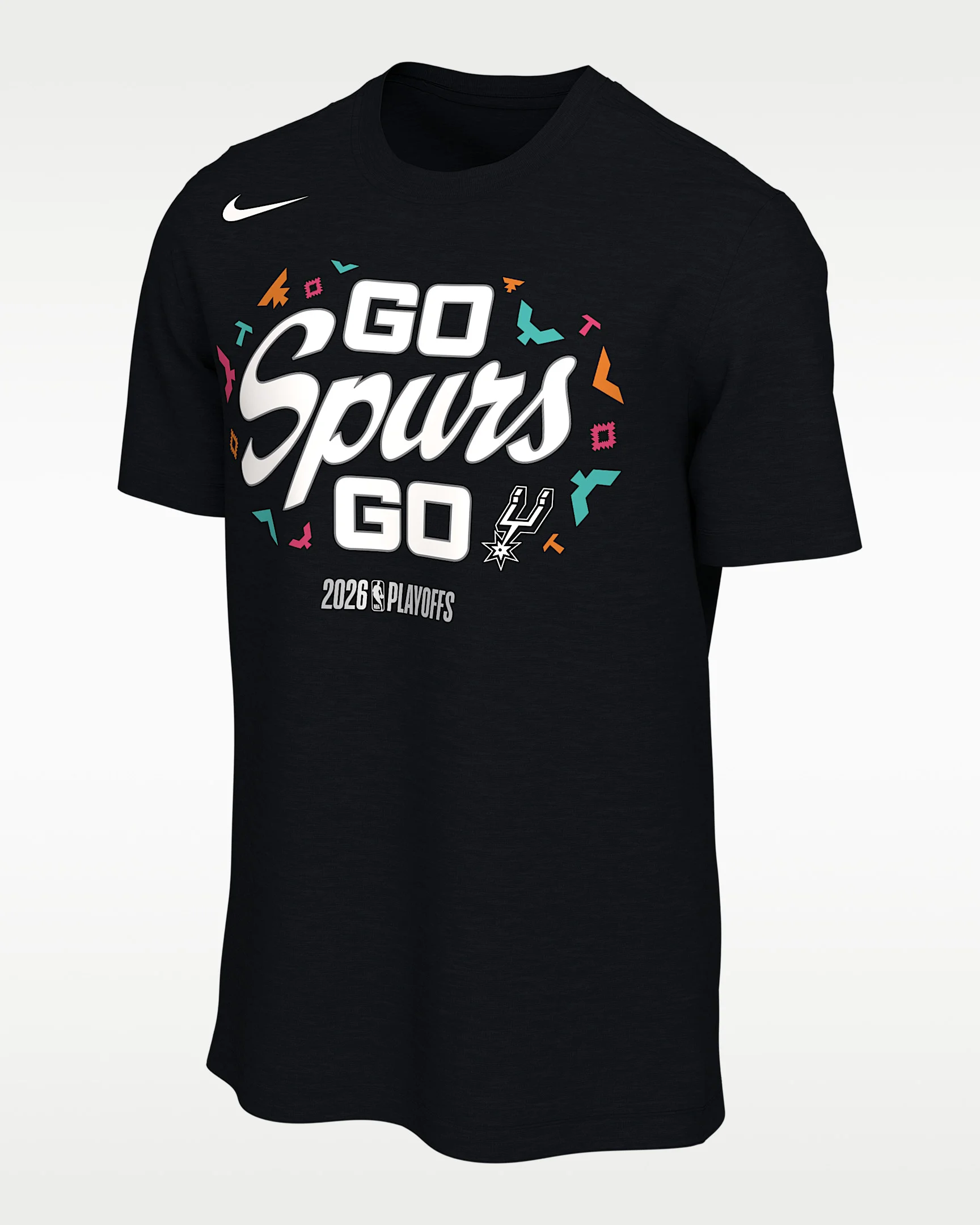San Antonio Spurs Nike Men's Basketball T-Shirt - 1
