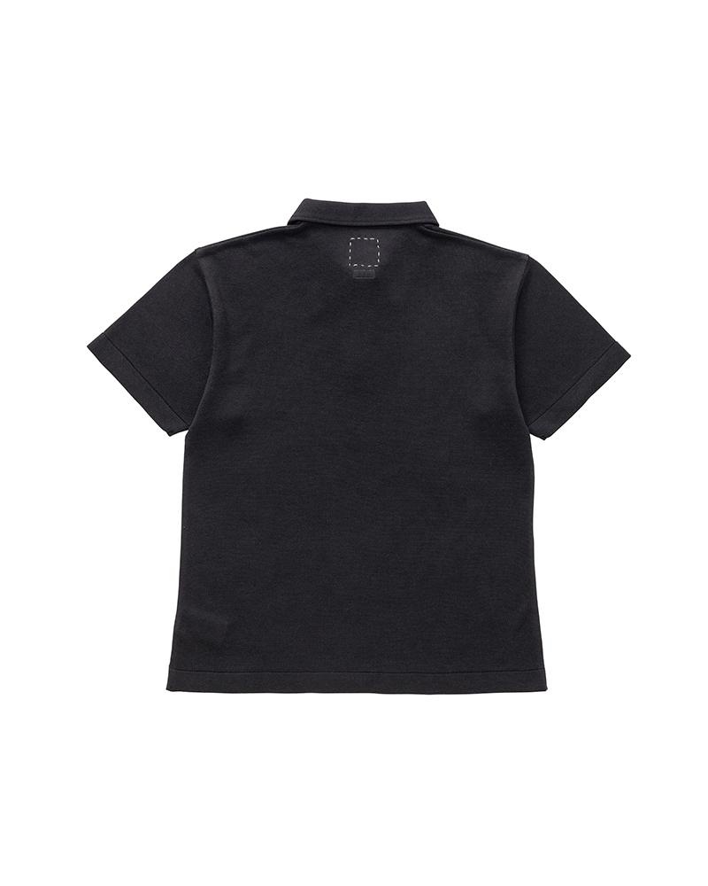 POLO SHIRT KNIT S/S (SIC) BLACK - 2