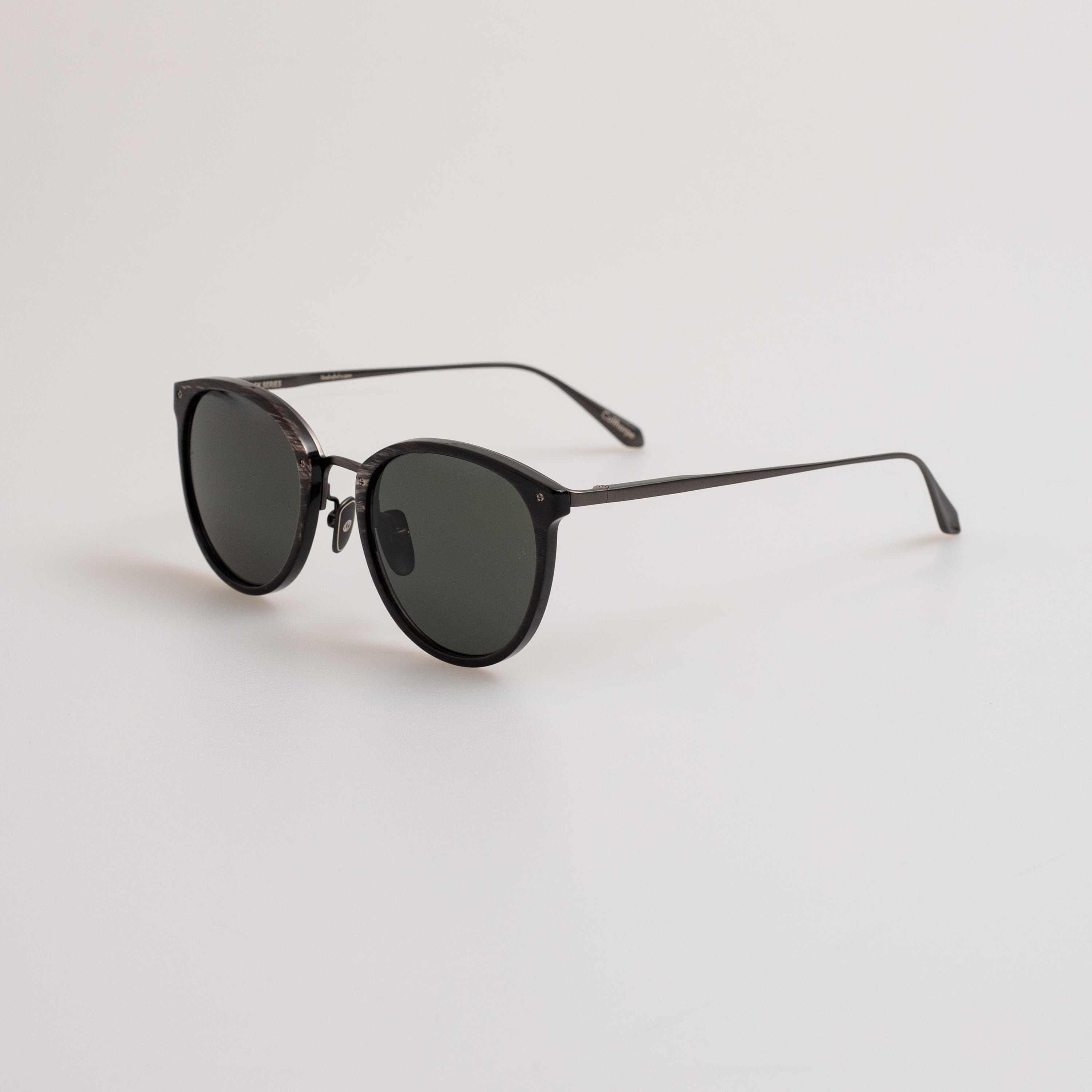 Calthorpe Sunglasses in Buffalo Horn and 925 Sterling Silver - 3