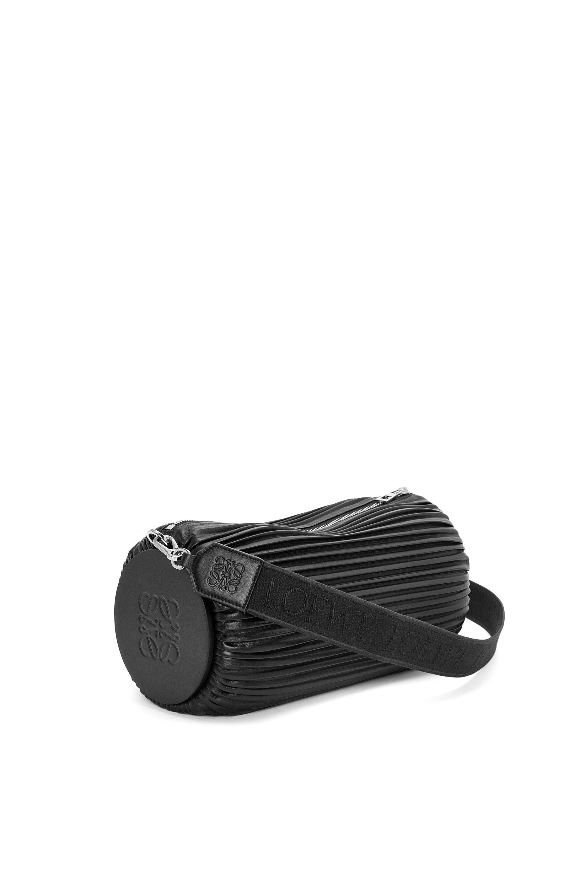 Large Bracelet pouch in pleated nappa - 2