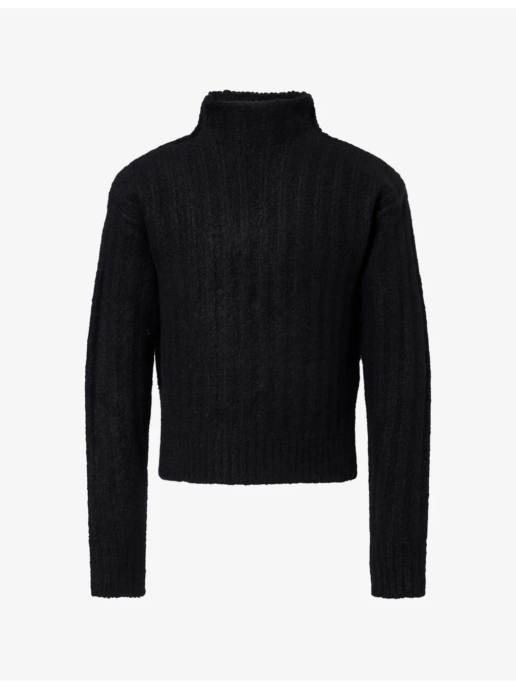 Ribbed Turtle-Neck Cashmere-Blend Jumper - 1
