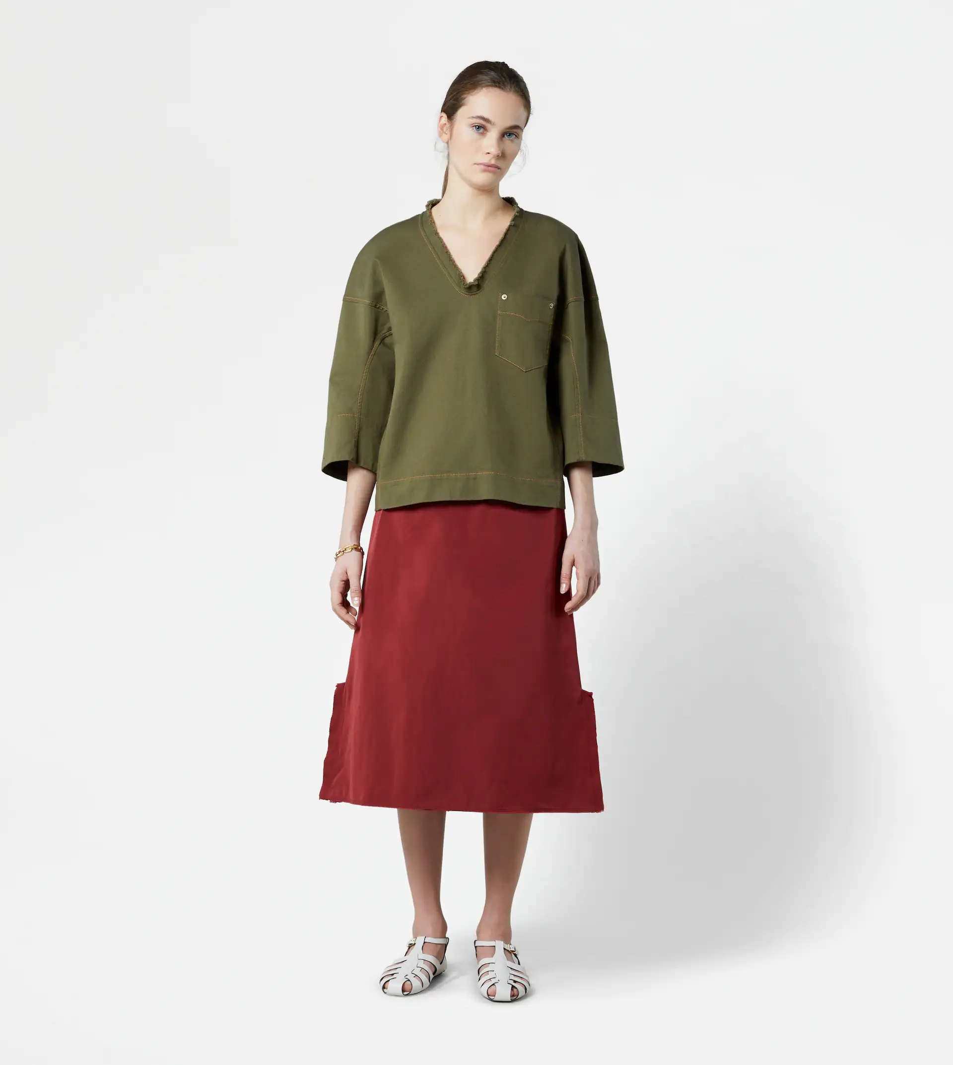 BLOUSE - GREEN - 7