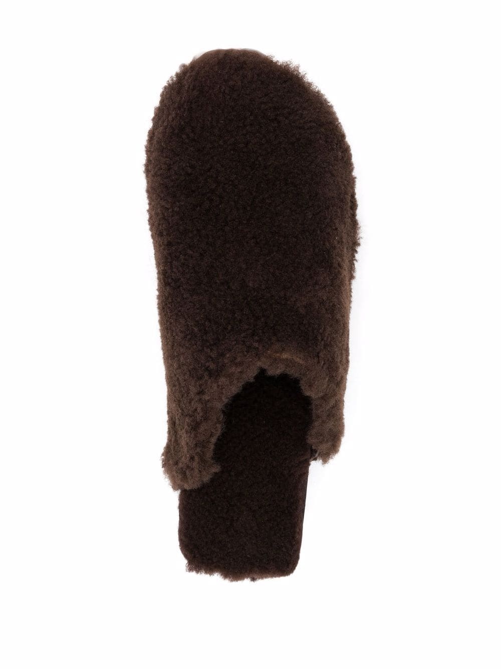 closed sheepskin clogs - 4