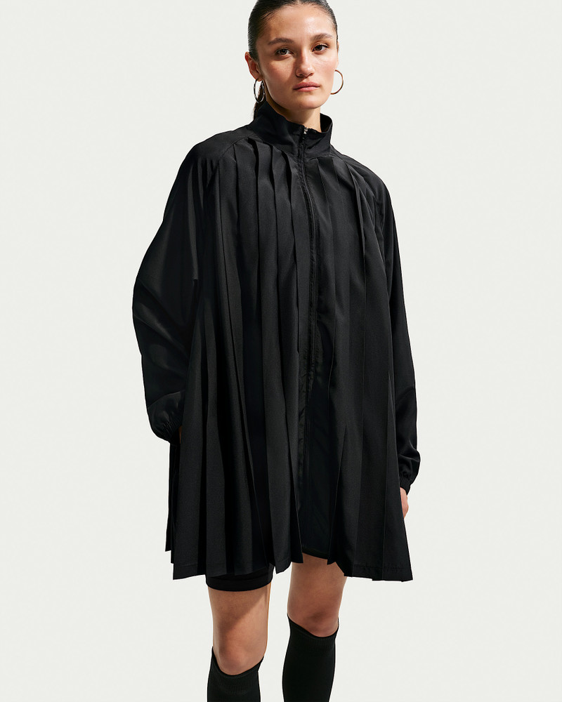 Nike Sportswear Women's Oversized Long-Sleeve Pleated Mini Dress 1