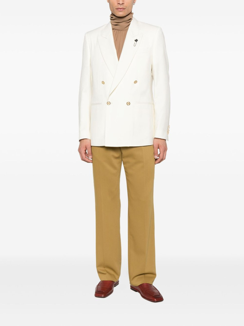 LARDINI double-breasted blazer outlook