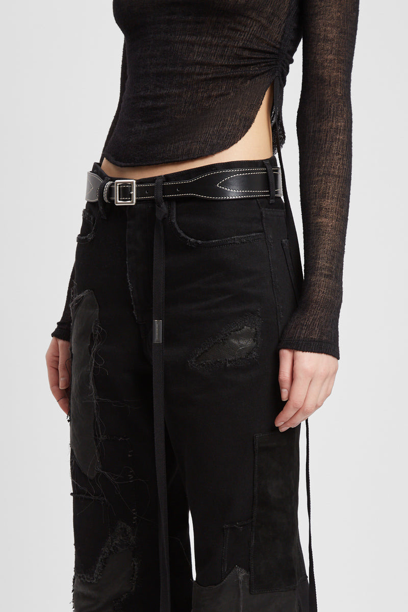 Geka Cowboy Stiched Belt - 5