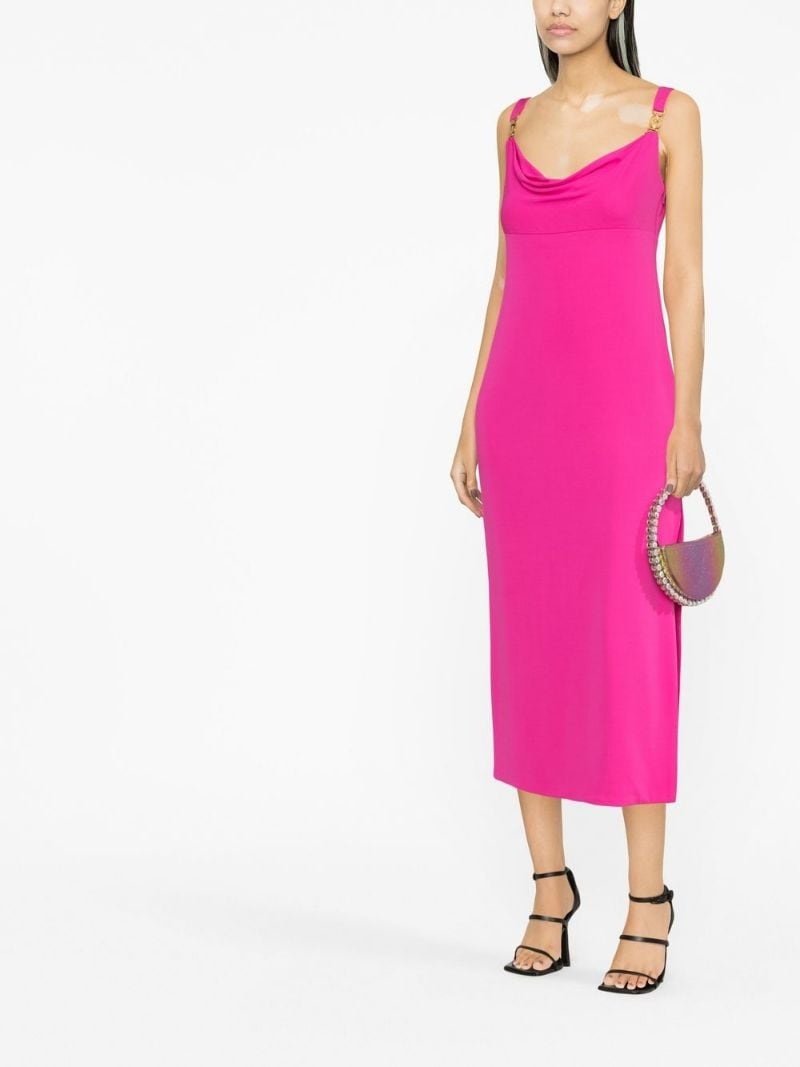 Medusa plaque midi dress - 2
